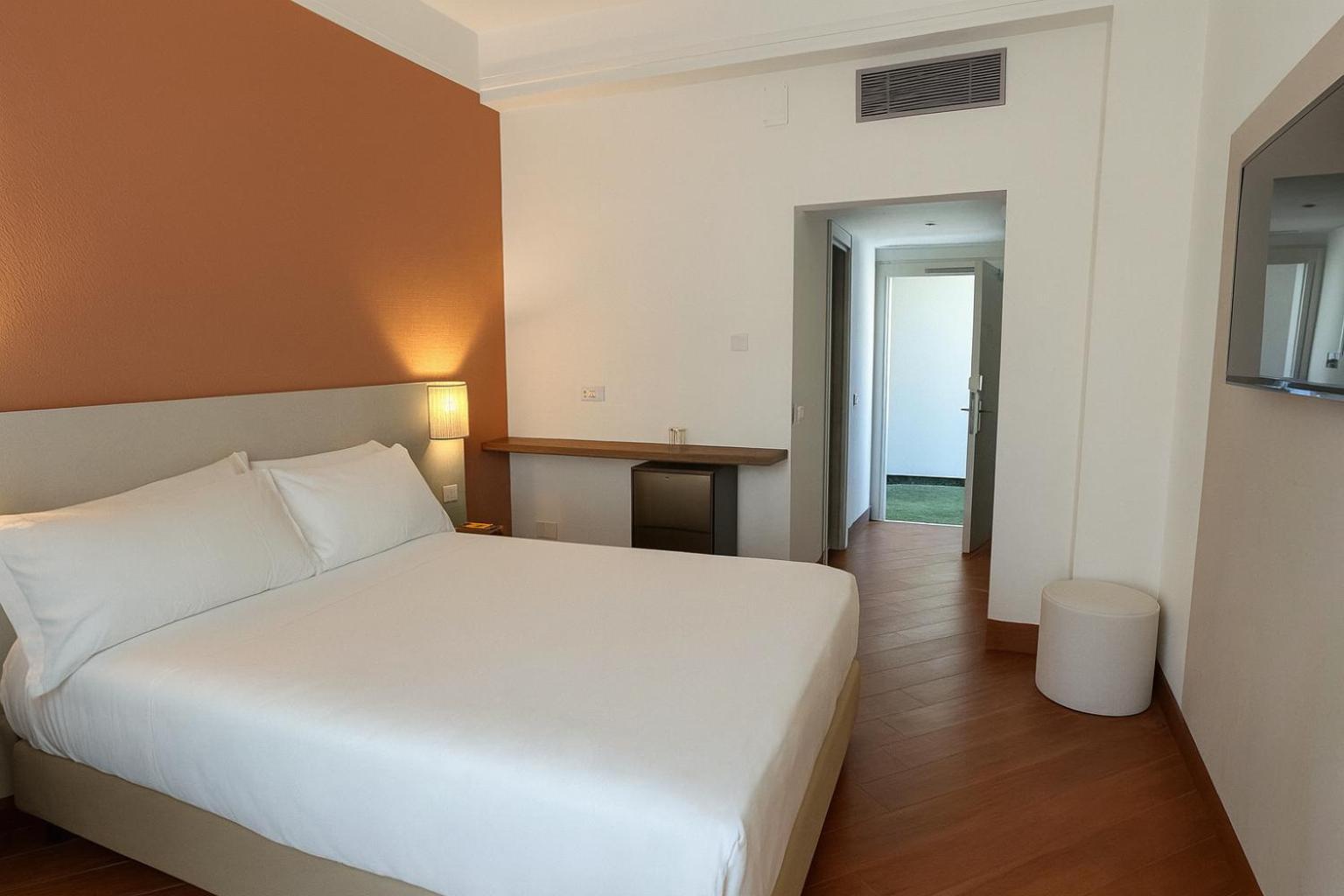 Basic Single Room with French Bed