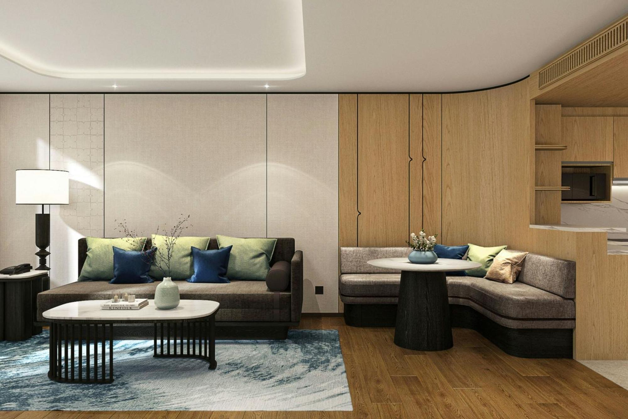 Premium One-Bedroom Suite with City View