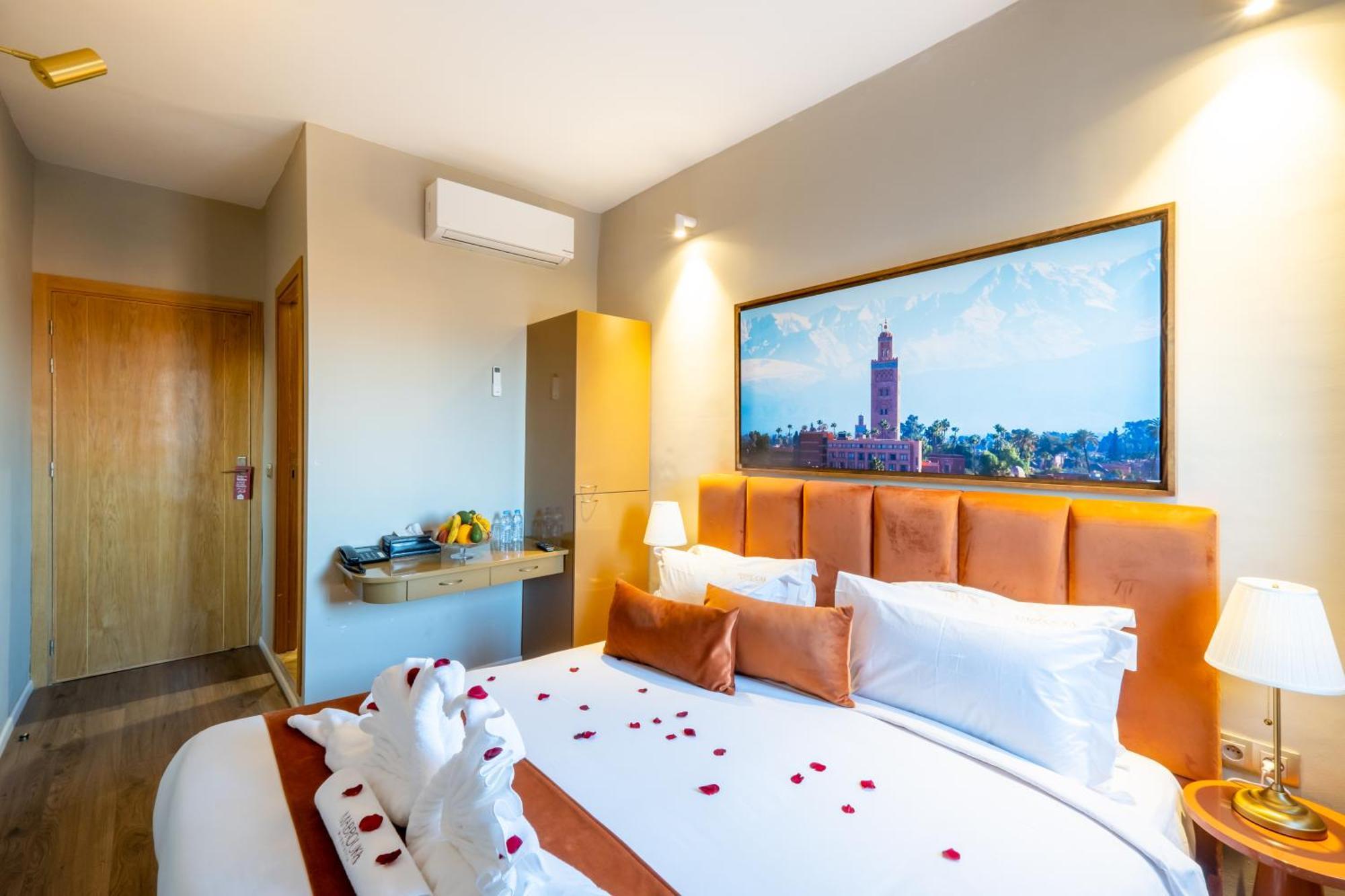 Deluxe Tweepersoonskamer met 1 of 2 Bedden en Uitzicht op de Stad