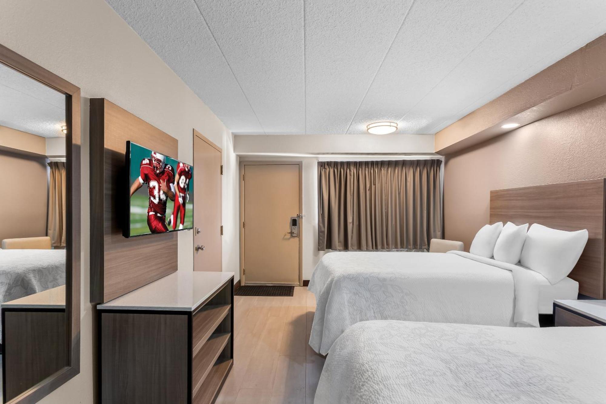 Standard Room with Two Double Beds Disability Access Smoke Free