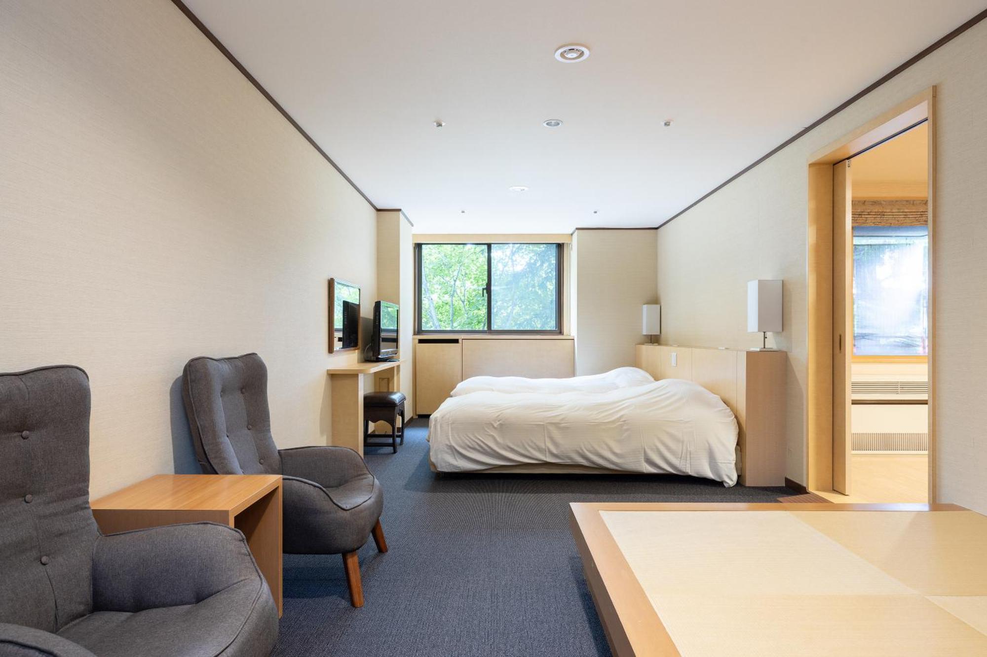 Room with Tatami Area and Open-Air Bath - Non-Smoking