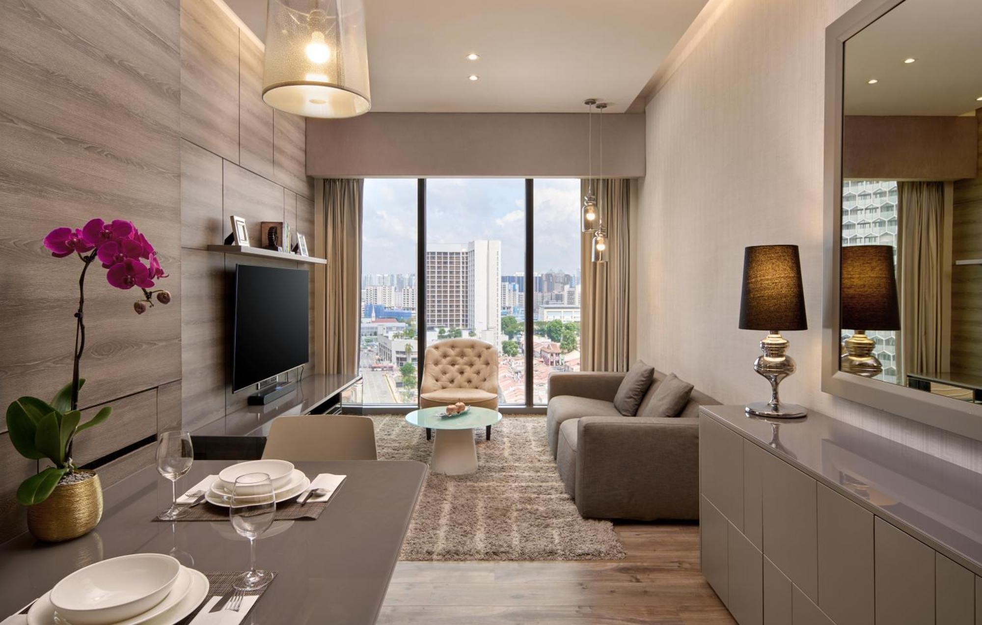 Premium One-Bedroom Apartment City View