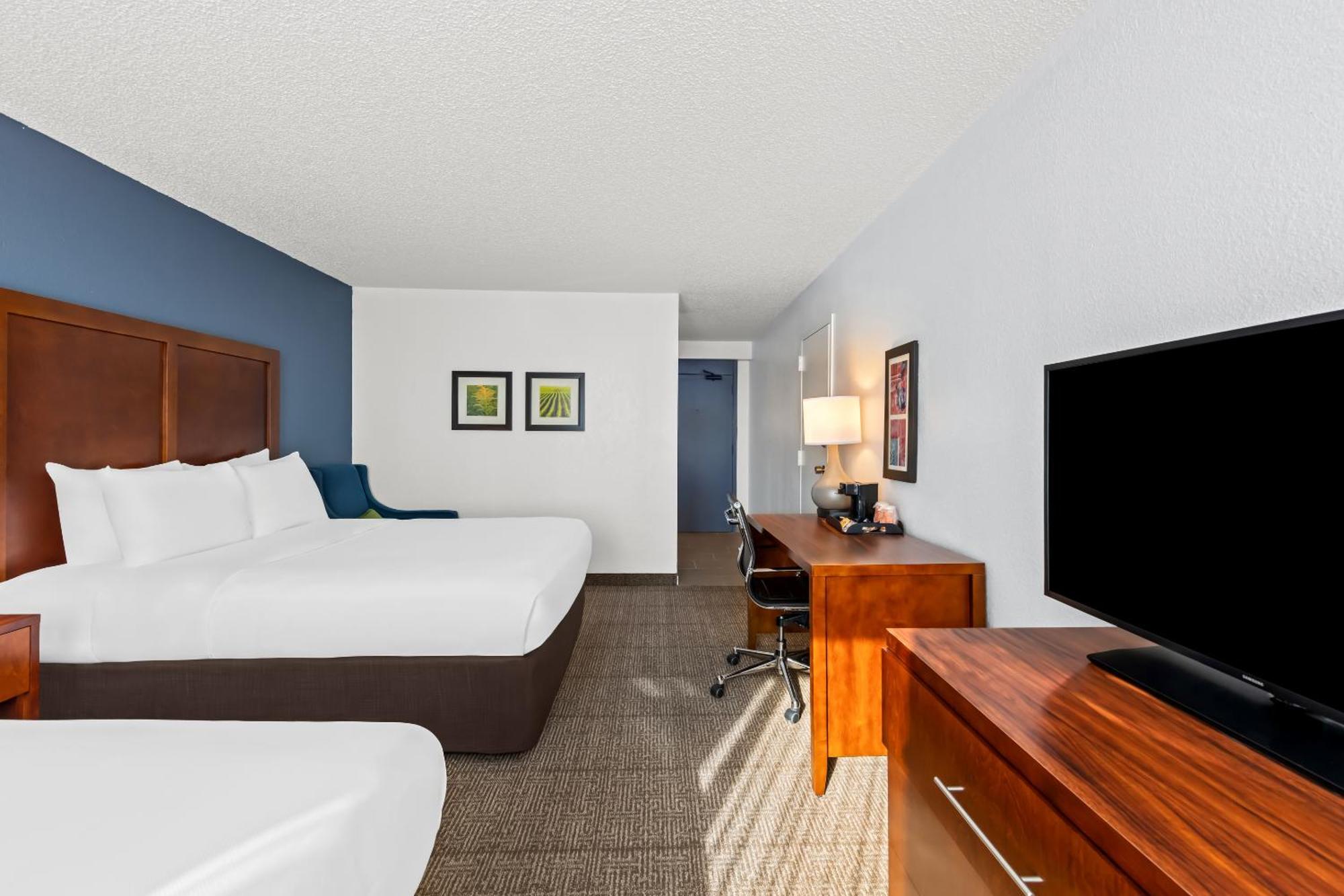 Queen Room Two Queen Beds Accessible or Non-Smoking