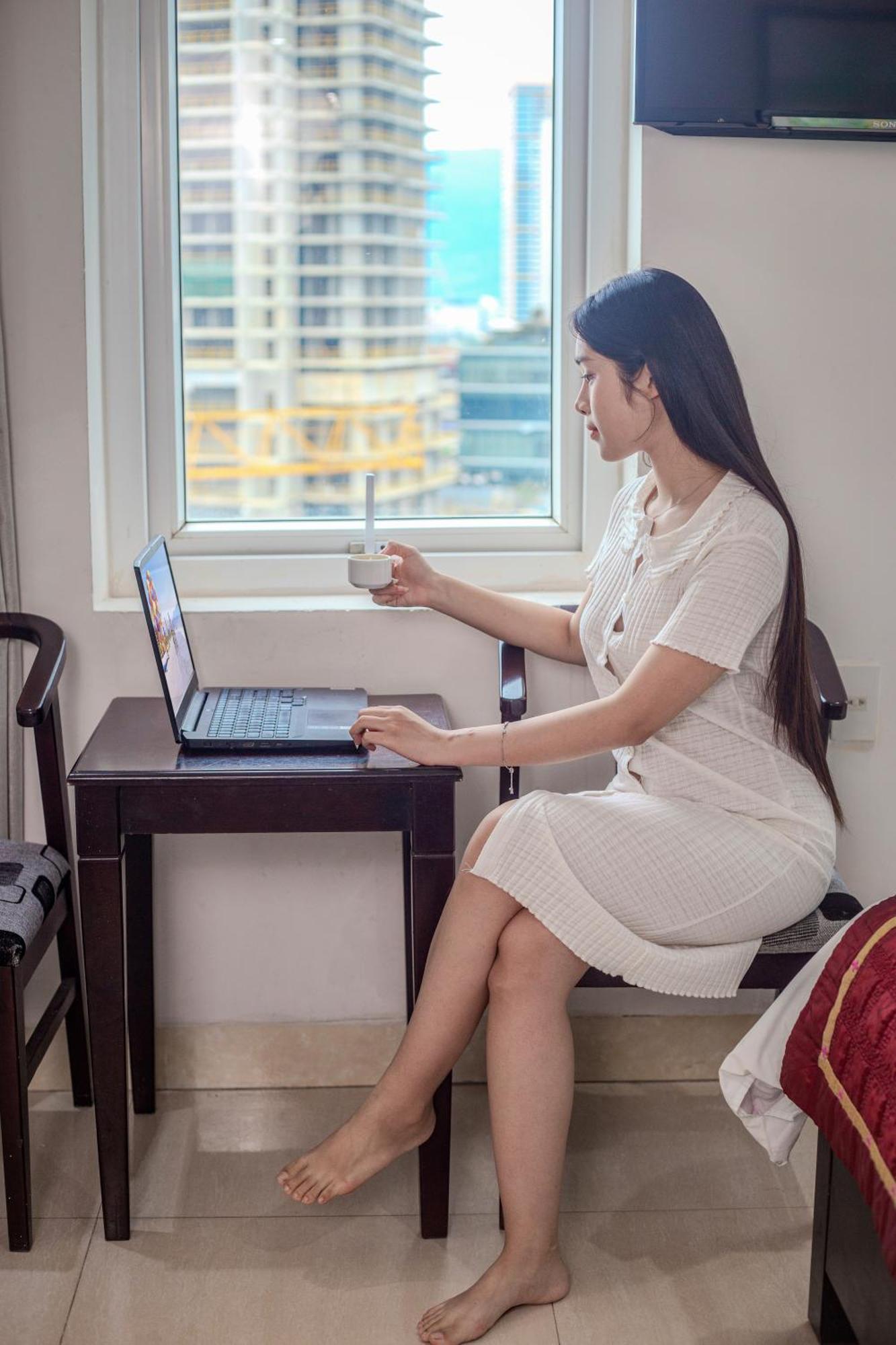 Phòng Deluxe Giường Đôi Nhìn Ra Biển