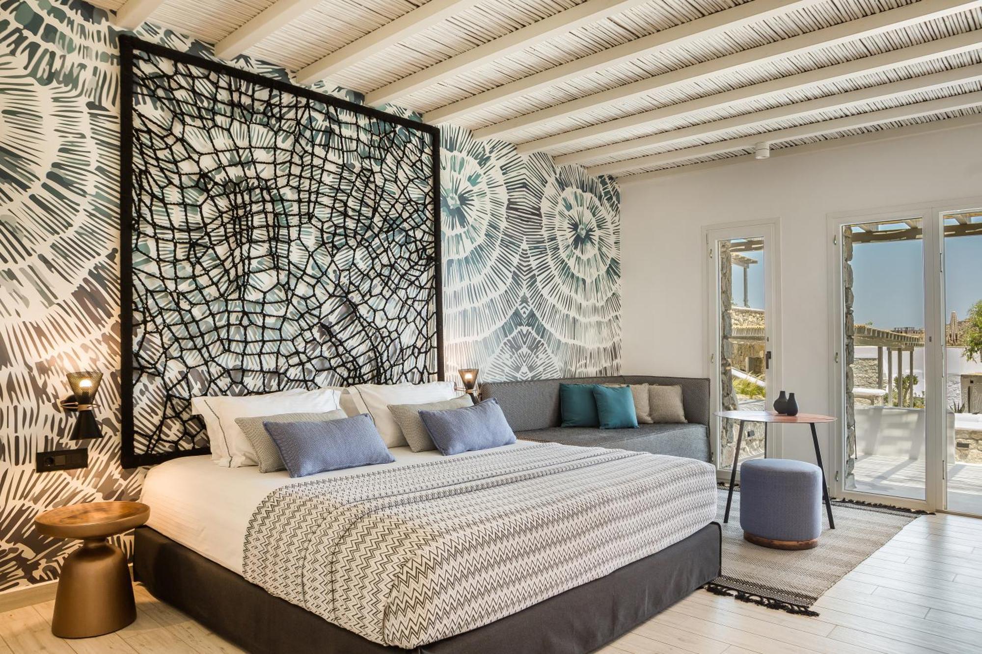 Deluxe Suite met 2 Slaapkamers, Uitzicht op Zee en Terras
