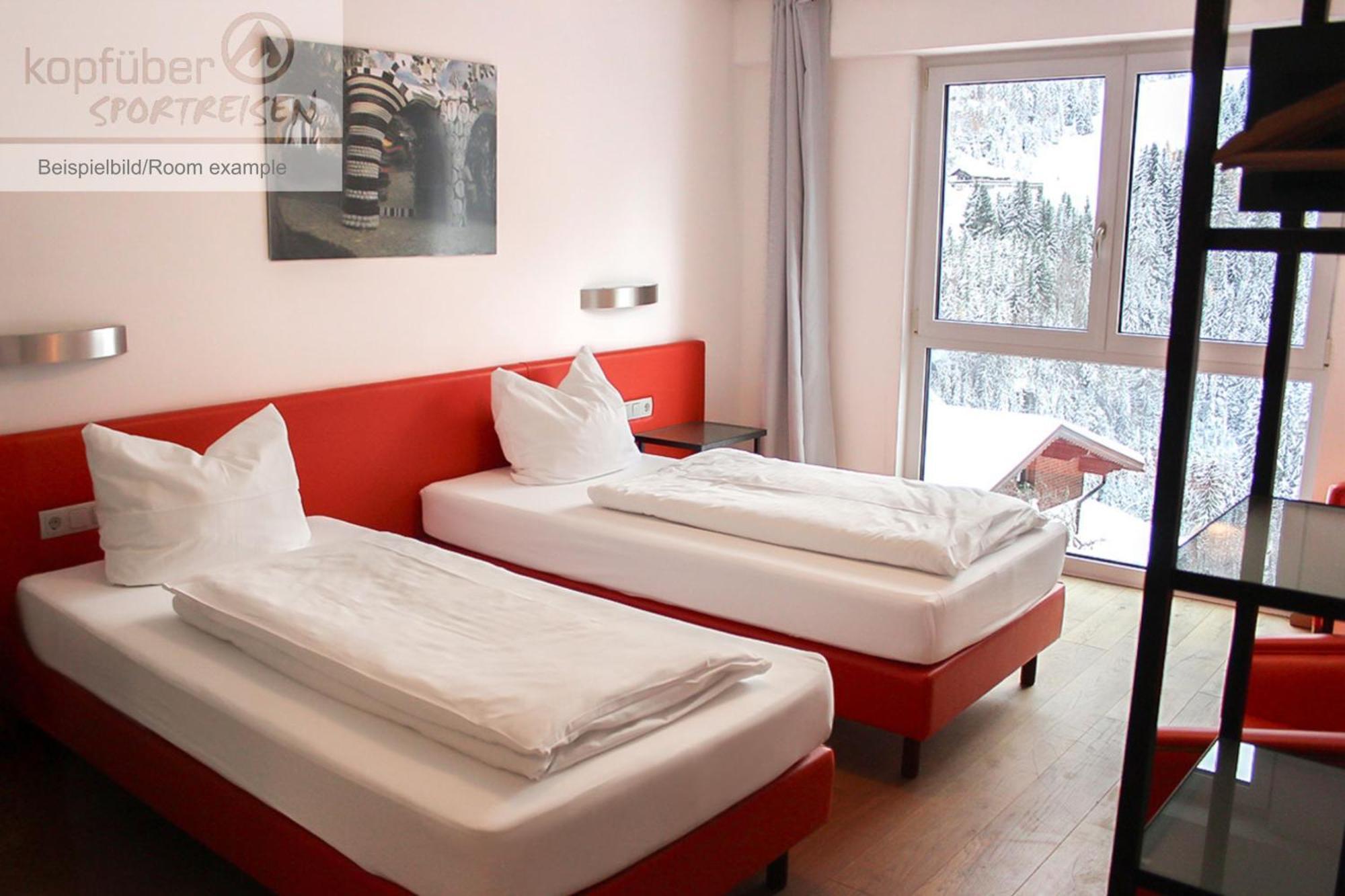 Tweepersoonskamer met 1 of 2 Bedden