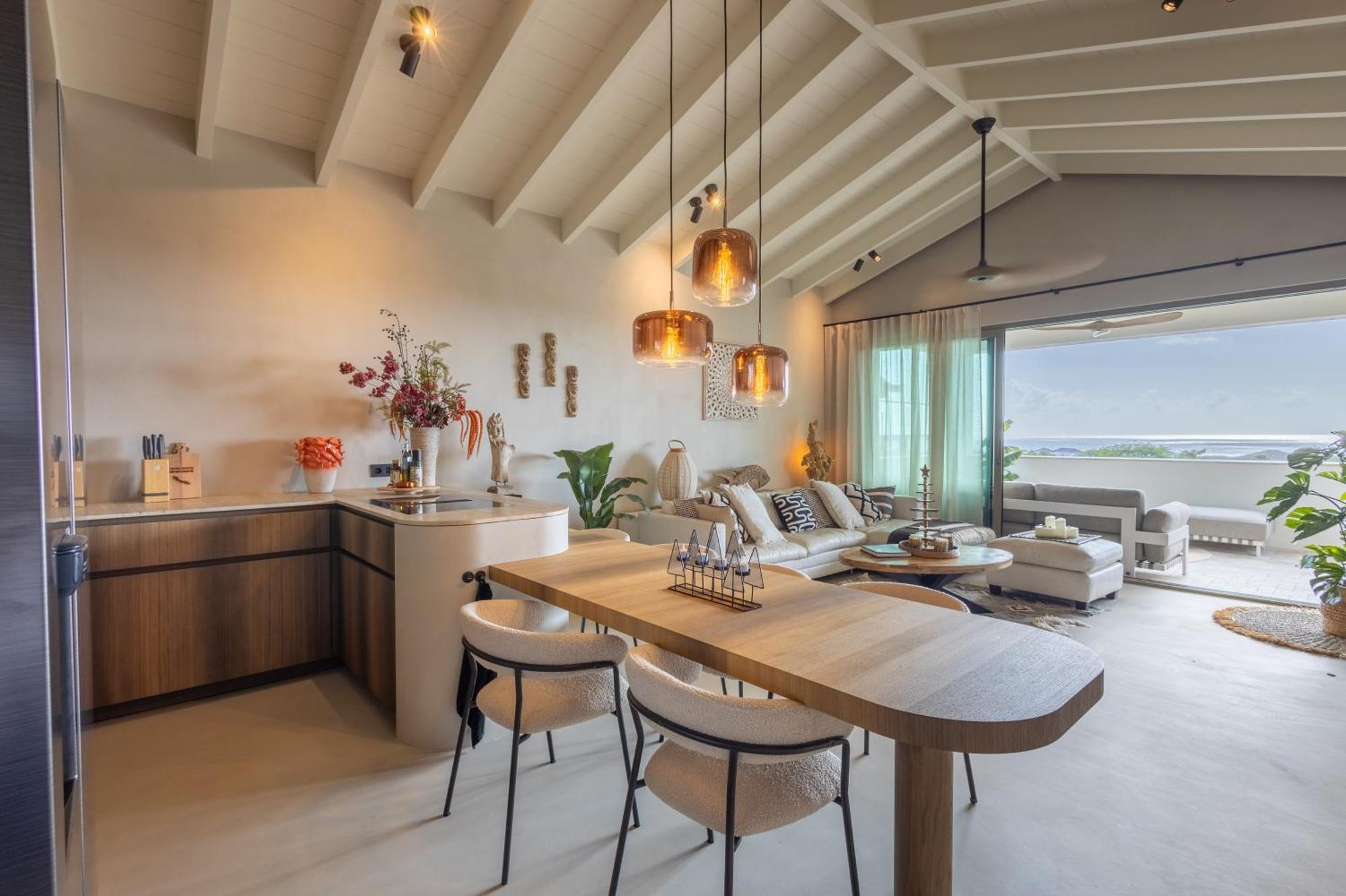 Three-Bedroom Apartment with Sea View