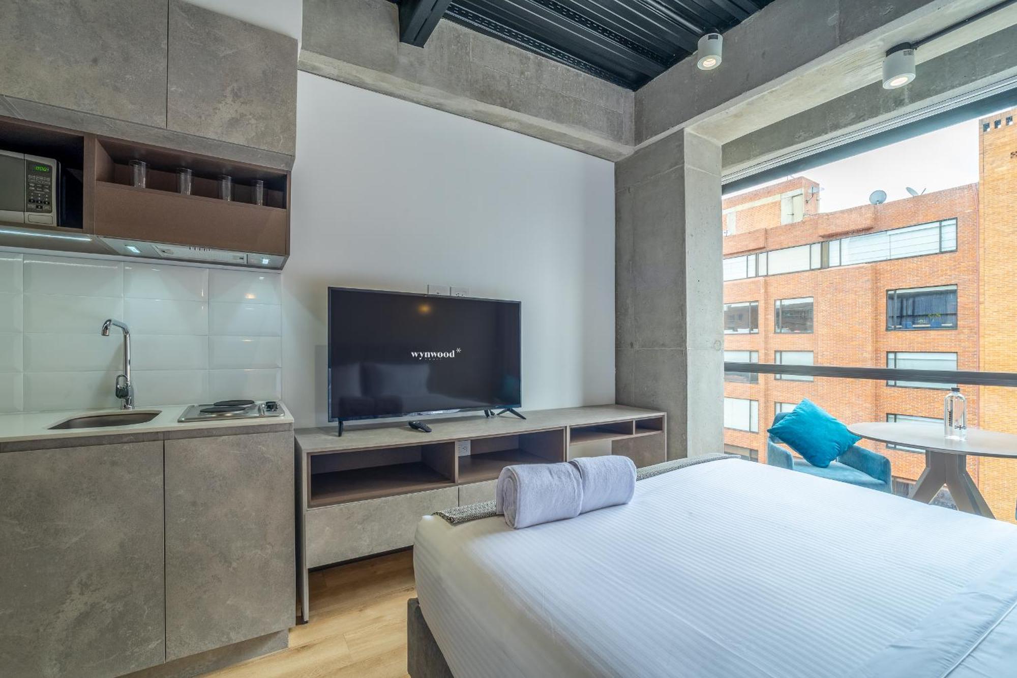 Apartamento de 1 dormitorio con vistas a la ciudad