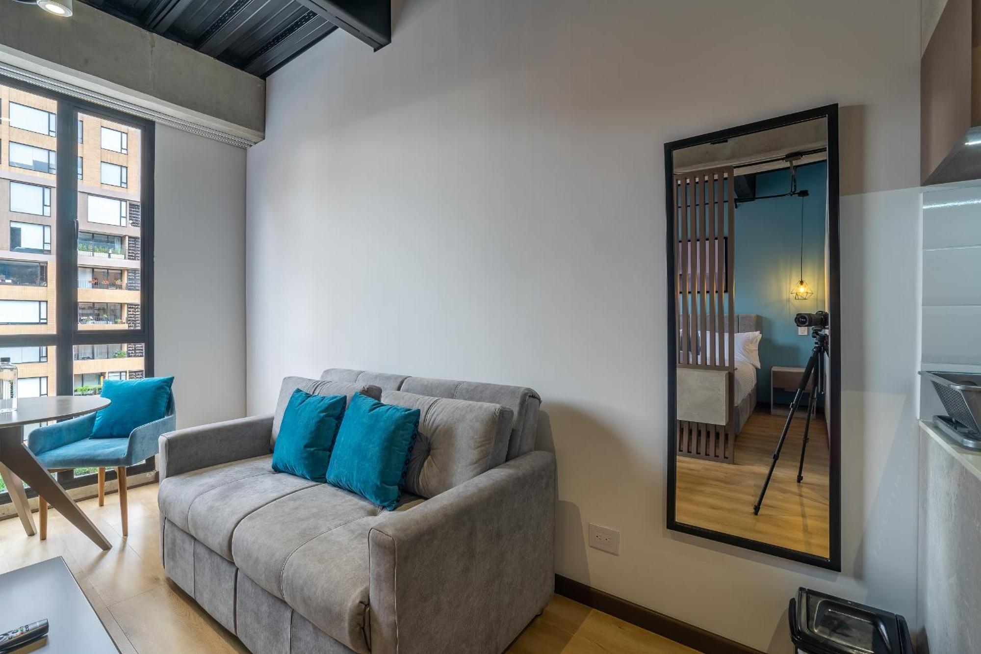Apartamento de 1 dormitorio con vistas a la ciudad