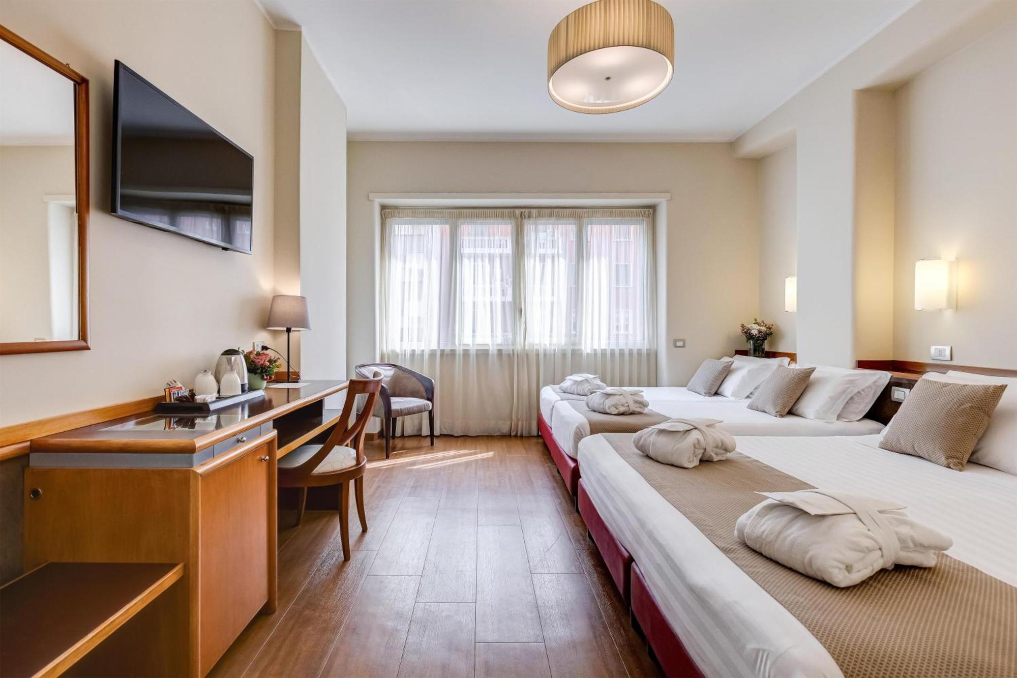 Comfort Zimmer mit Queensize-Bett und zusätzlichem Einzelbett