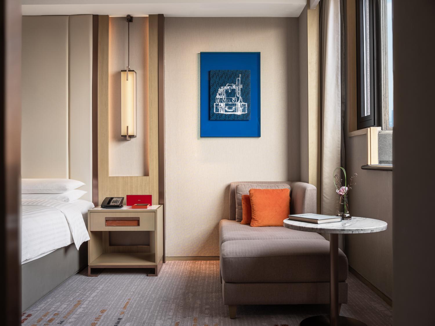 Deluxe Kamer met Kingsize Bed en Uitzicht over de Stad