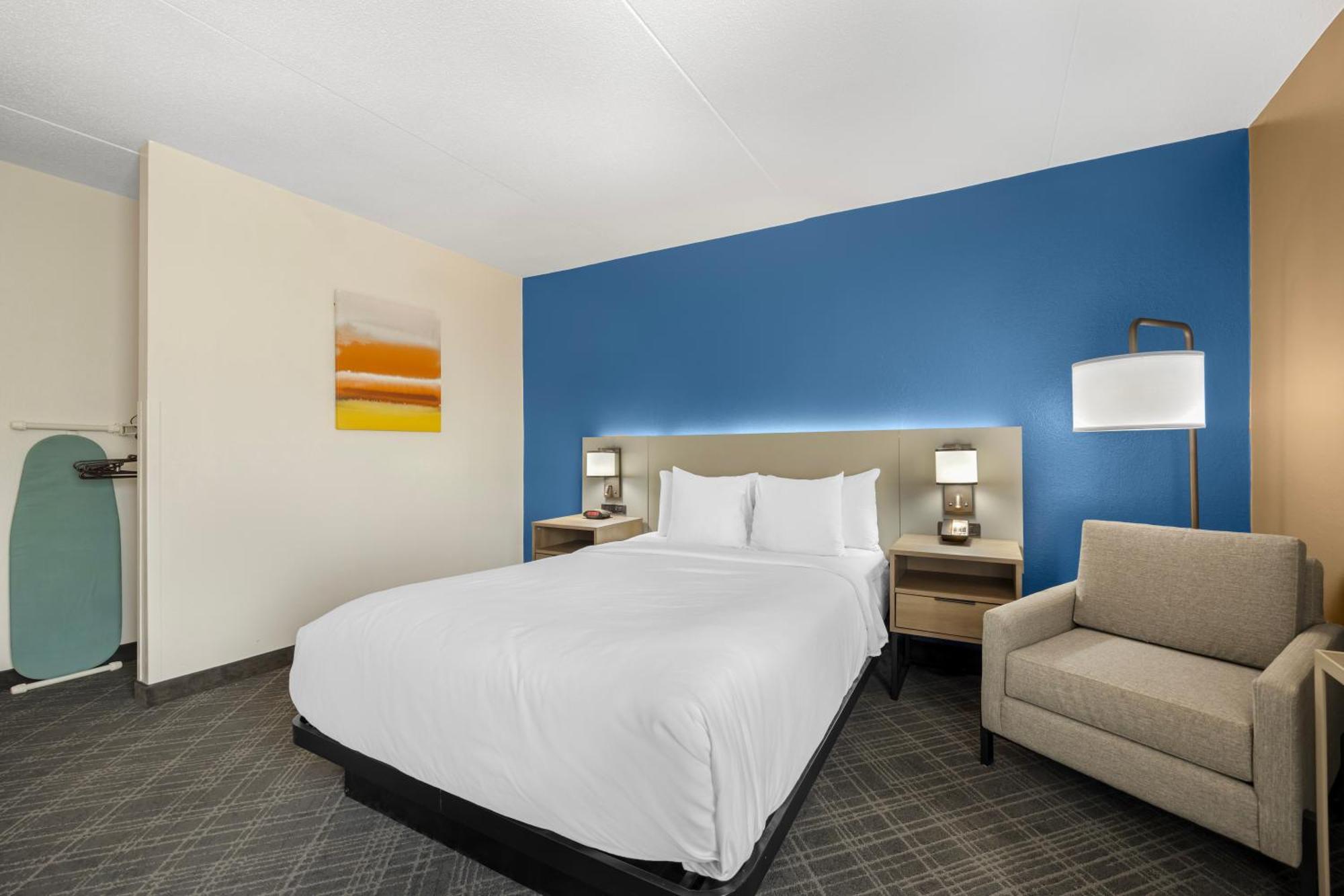 Chambre Lit Queen-Size pour Personnes à Mobilité Réduite - Non-Fumeurs