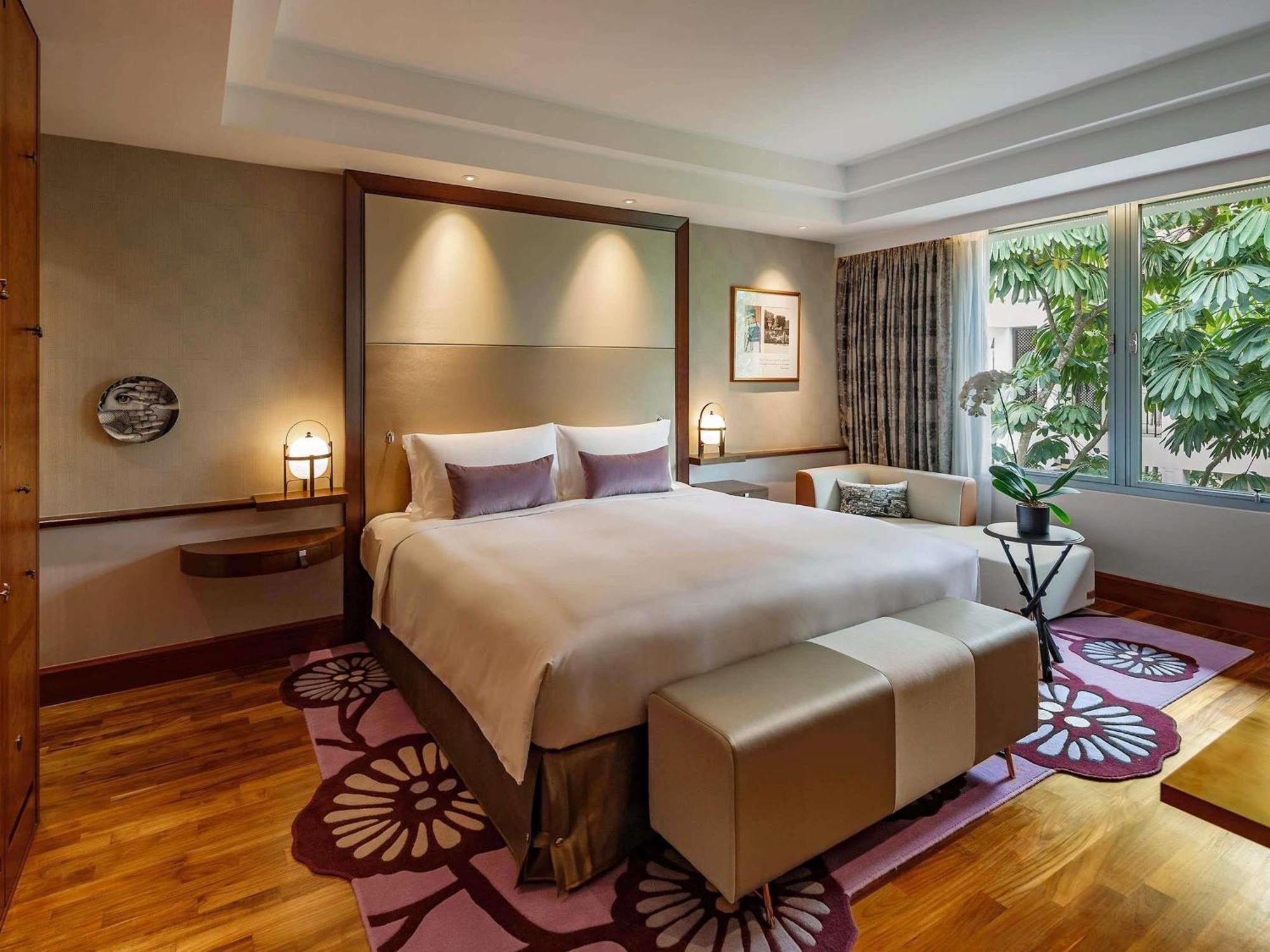 Chambre de Luxe avec 1 Lit King-Size - Vue sur Jardin