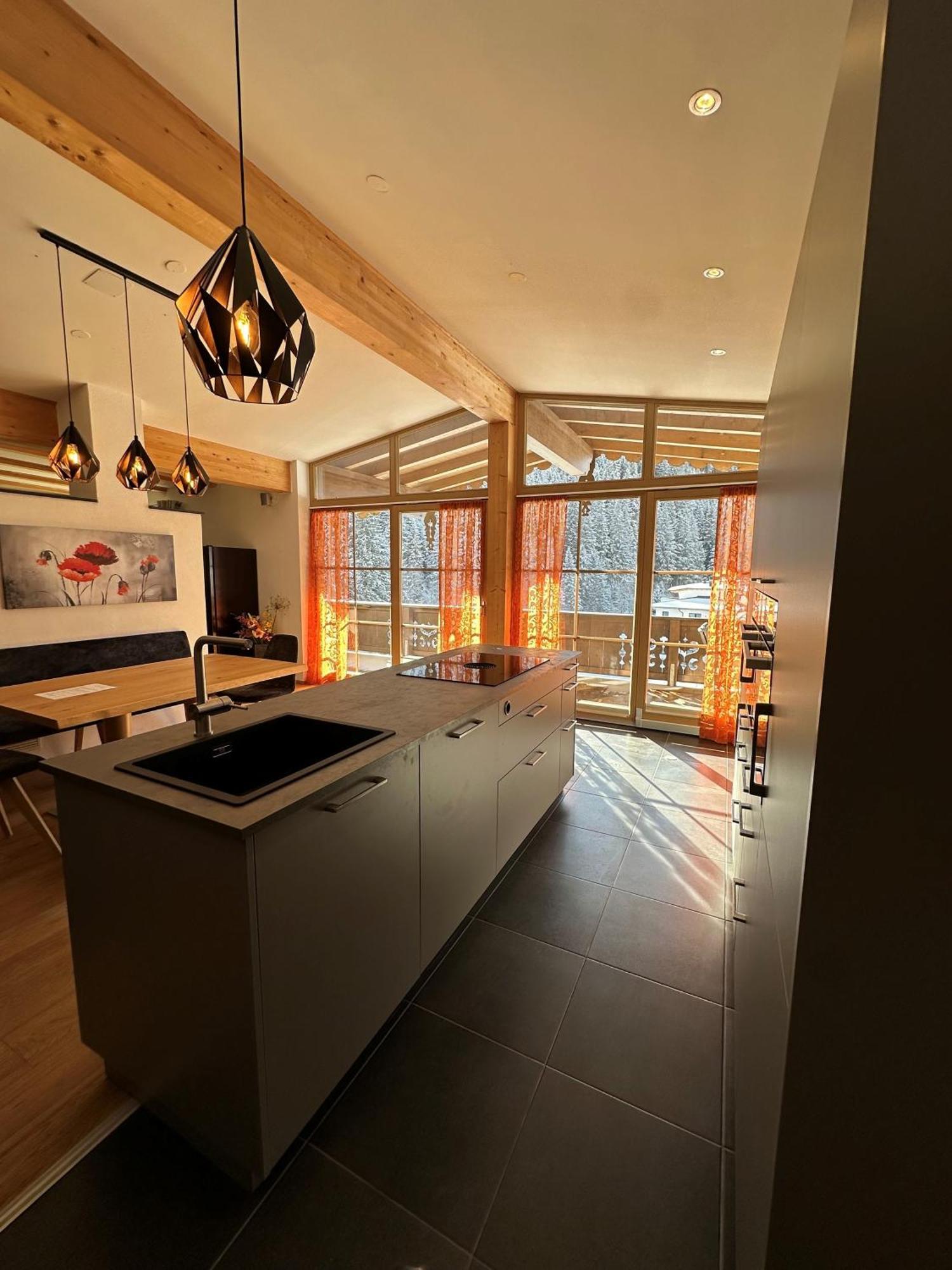 Apartment mit Blick auf die Berge