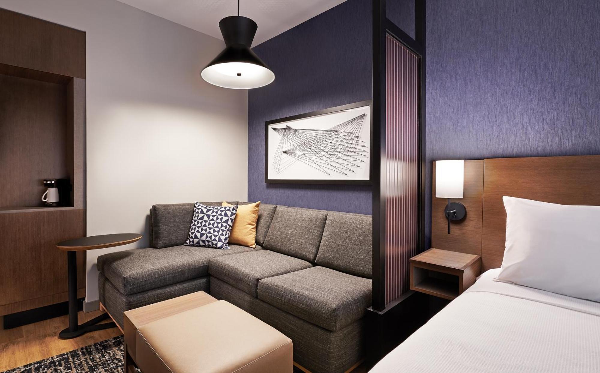 Queen Room with Two Queen Beds and Mountain View