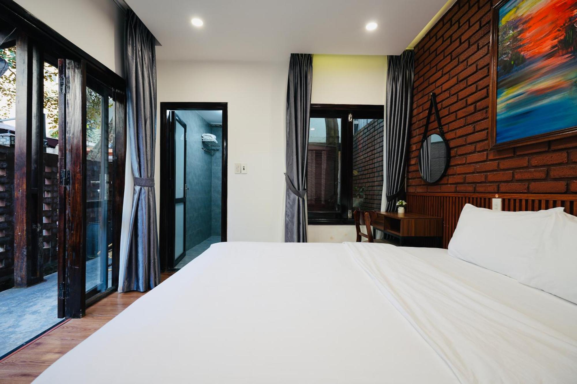 Phòng Có Giường Cỡ King Nhìn Ra Vườn