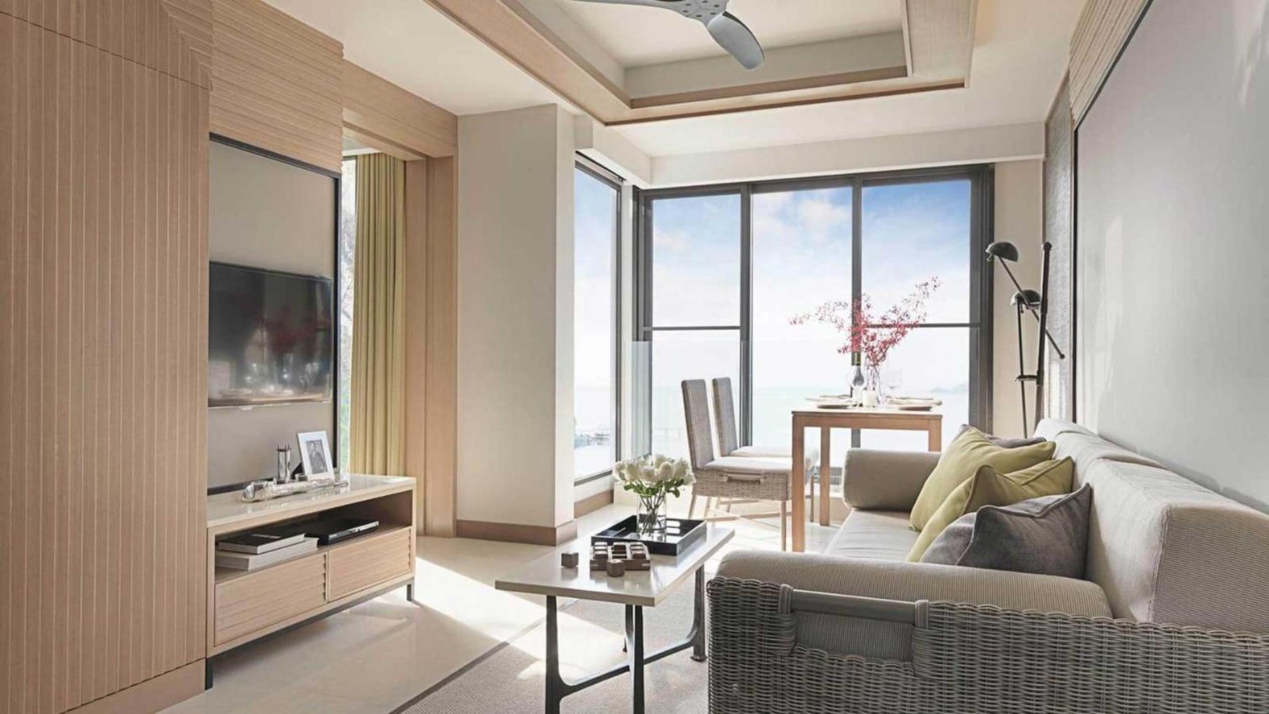 Suite mit 1 Schlafzimmer mit Meerblick