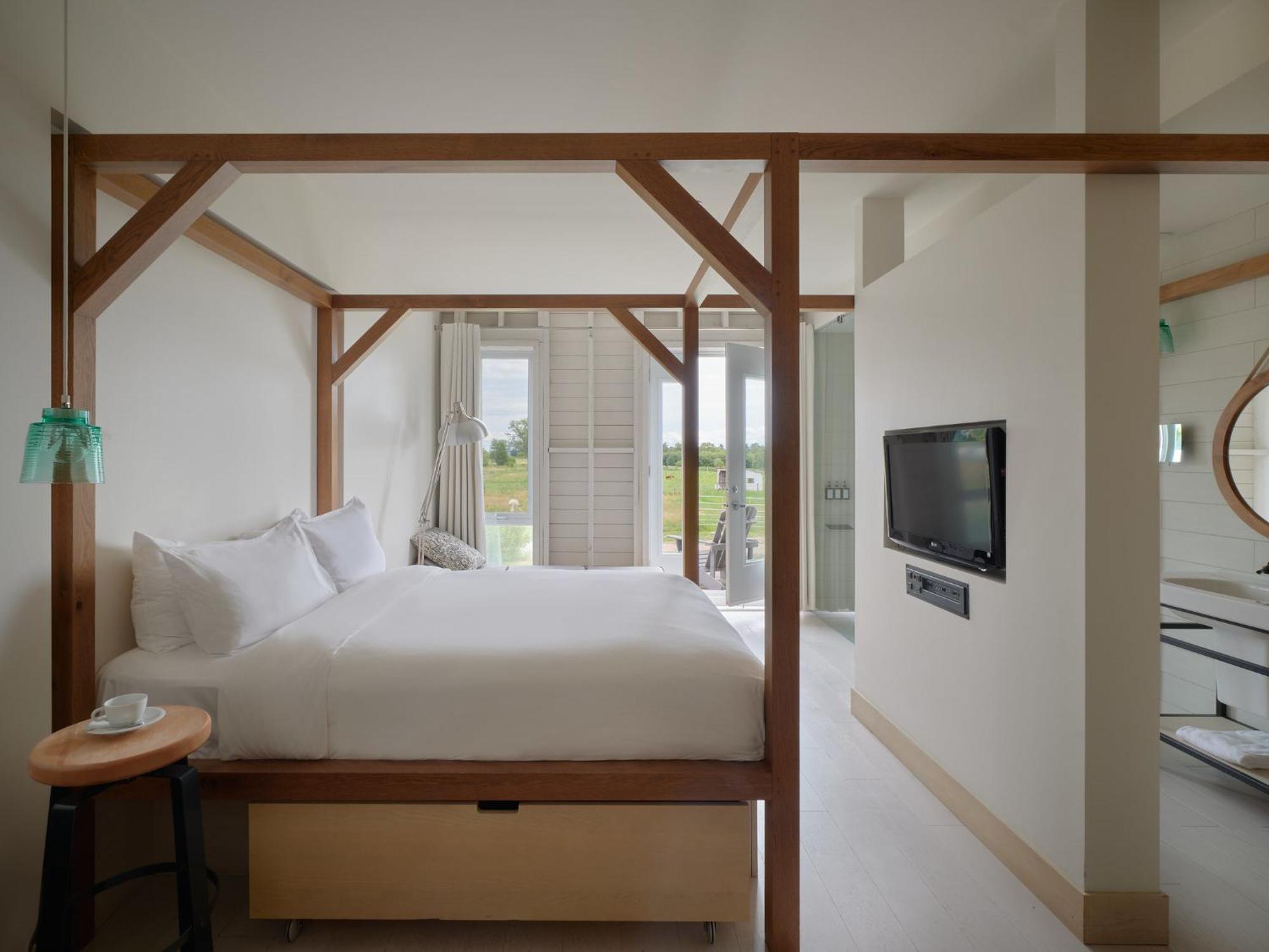 Chambre Lit Queen-Size Supérieure avec Vue - Bâtiment Clos