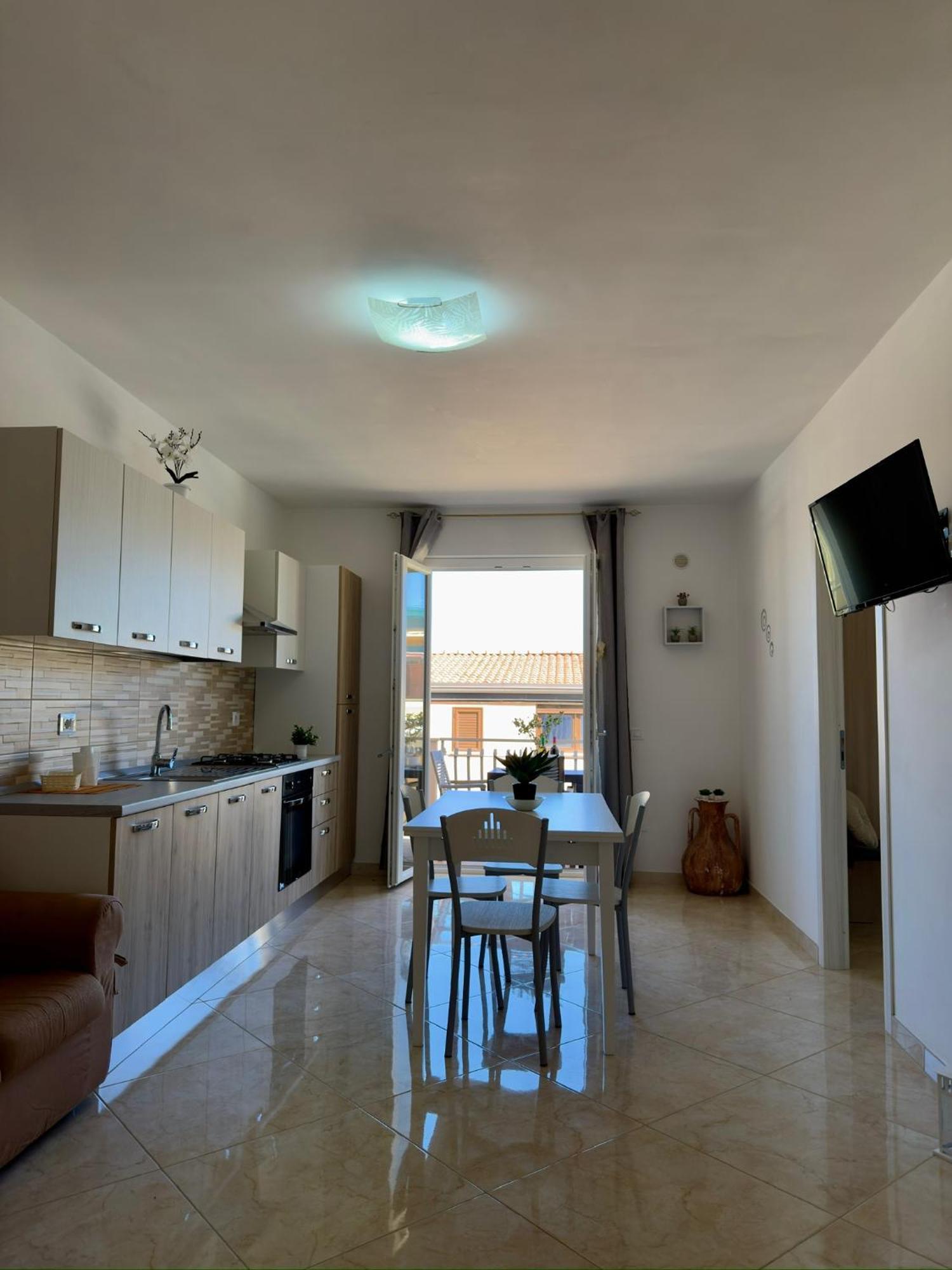 Two-Bedroom Apartment with Balcony and Sea View