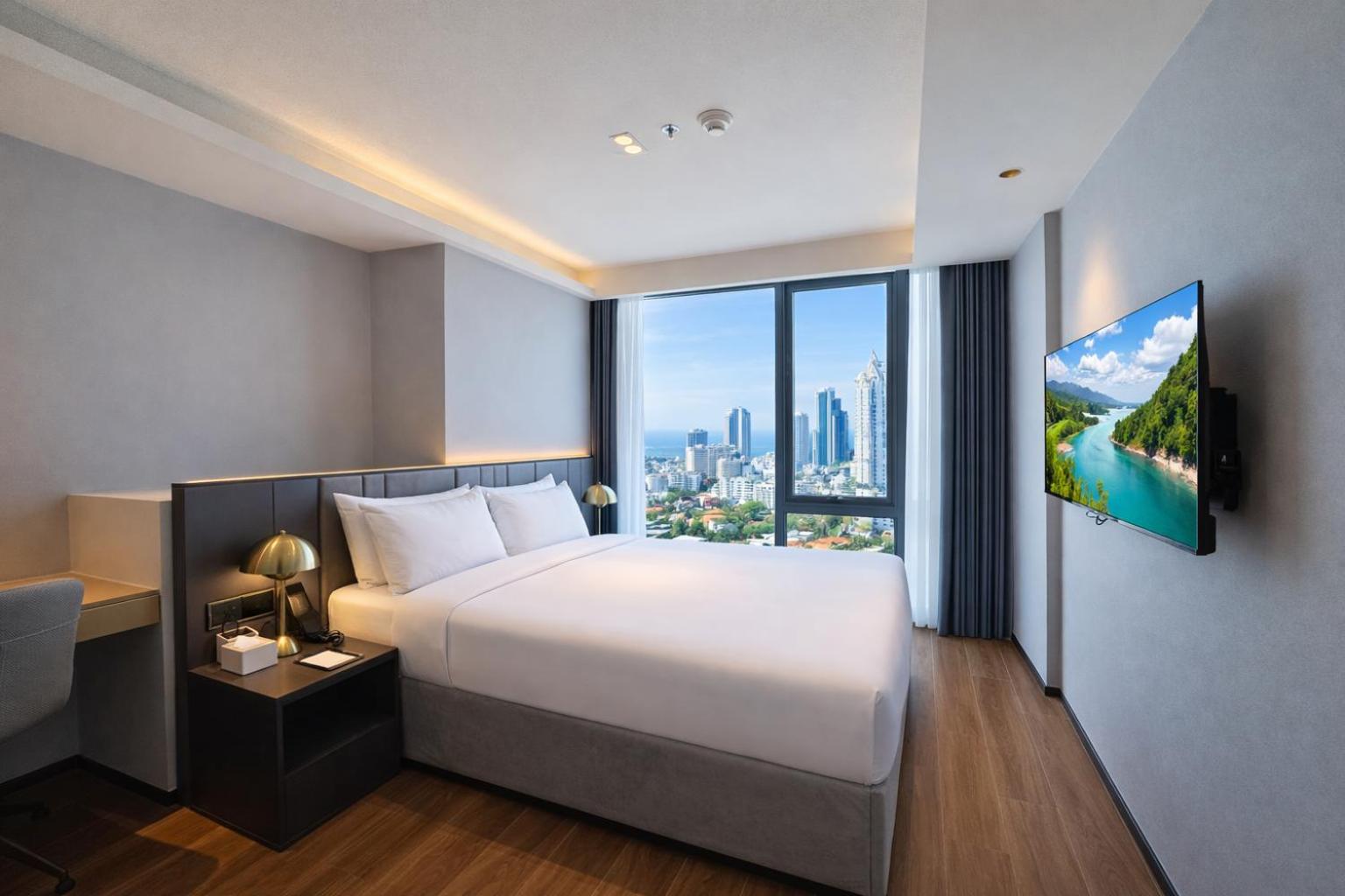 Two-Bedroom Duplex Suite with Mountain Bay View