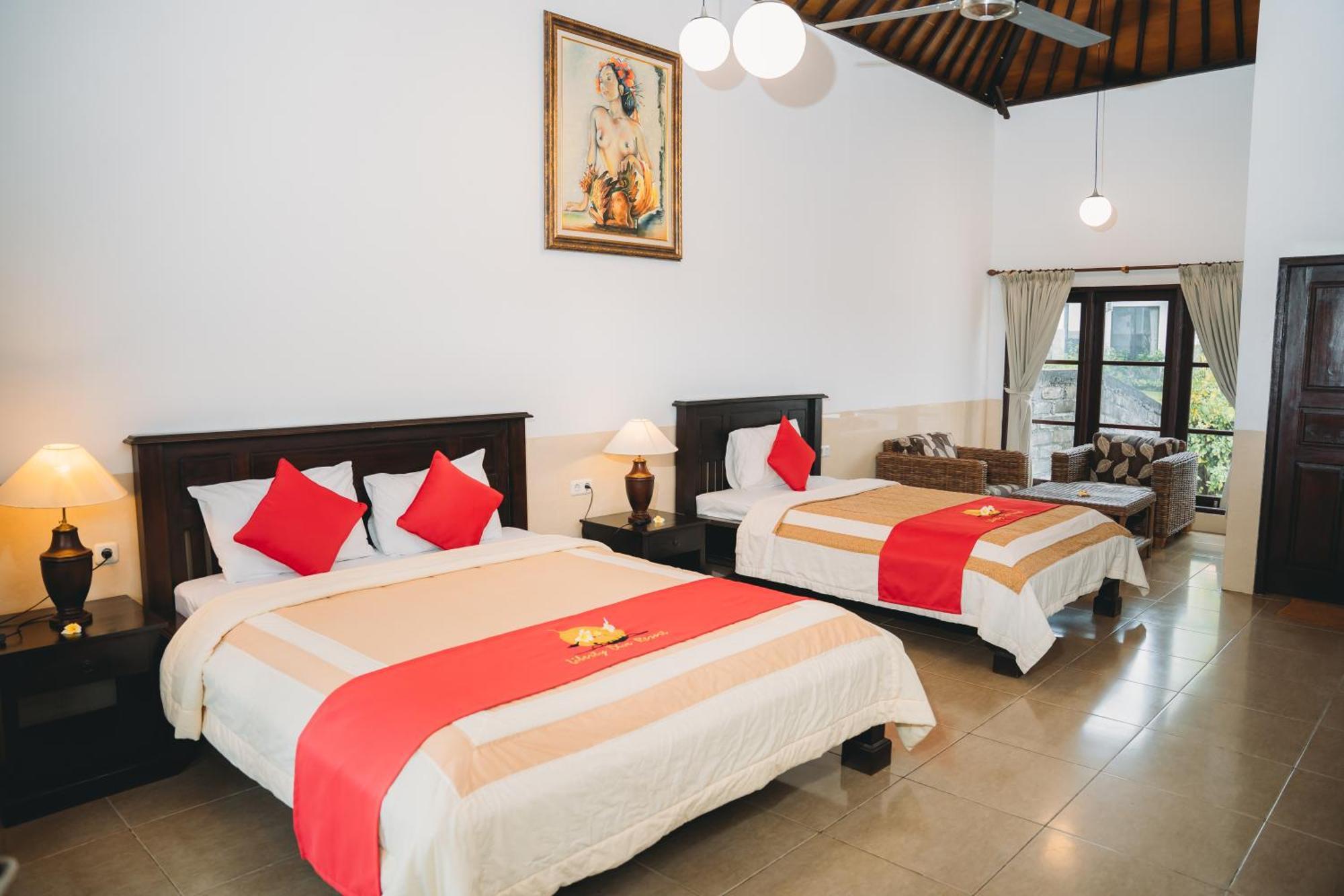Triple Room with Garden View