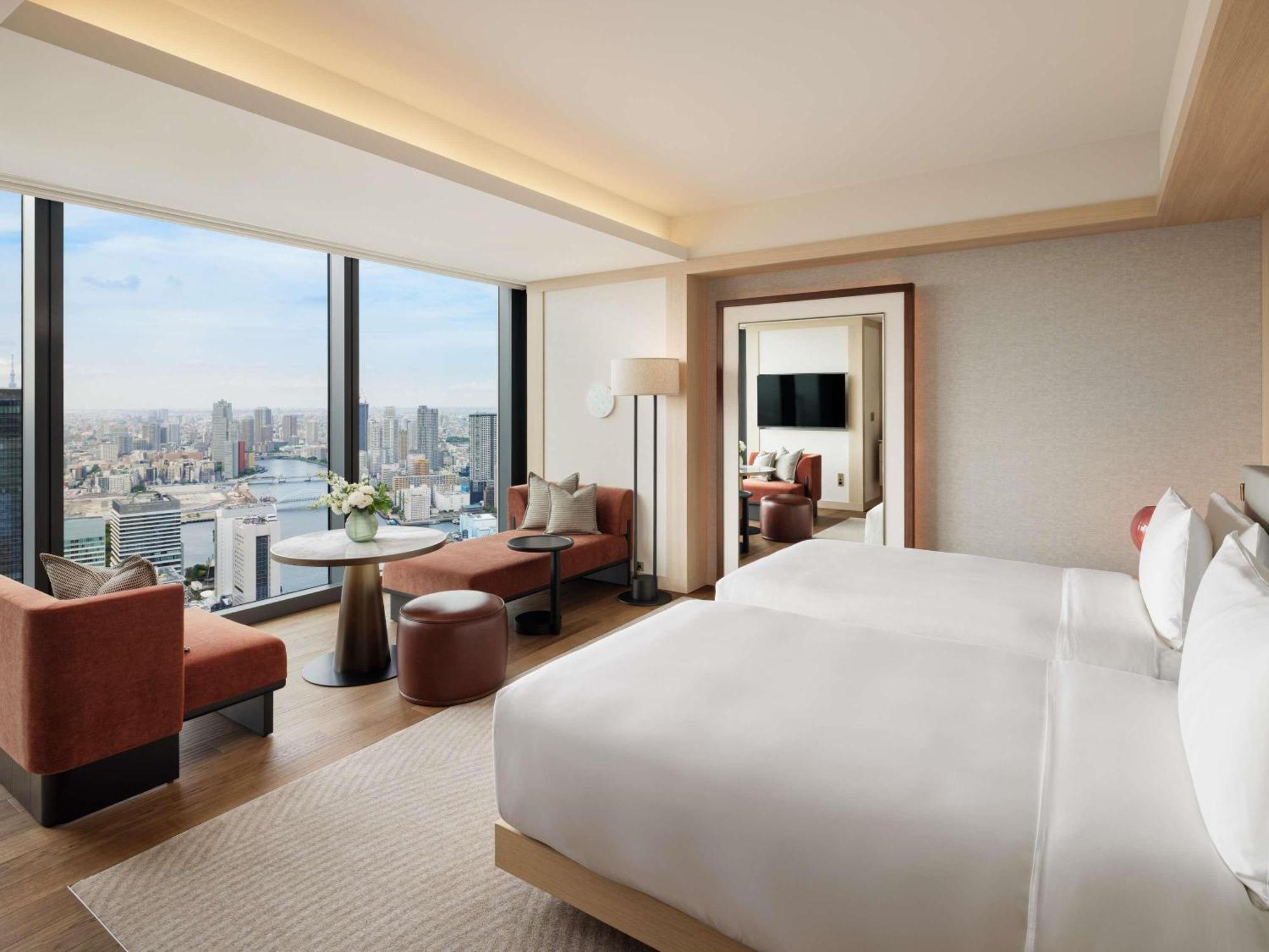 Twin Room with Skyline View