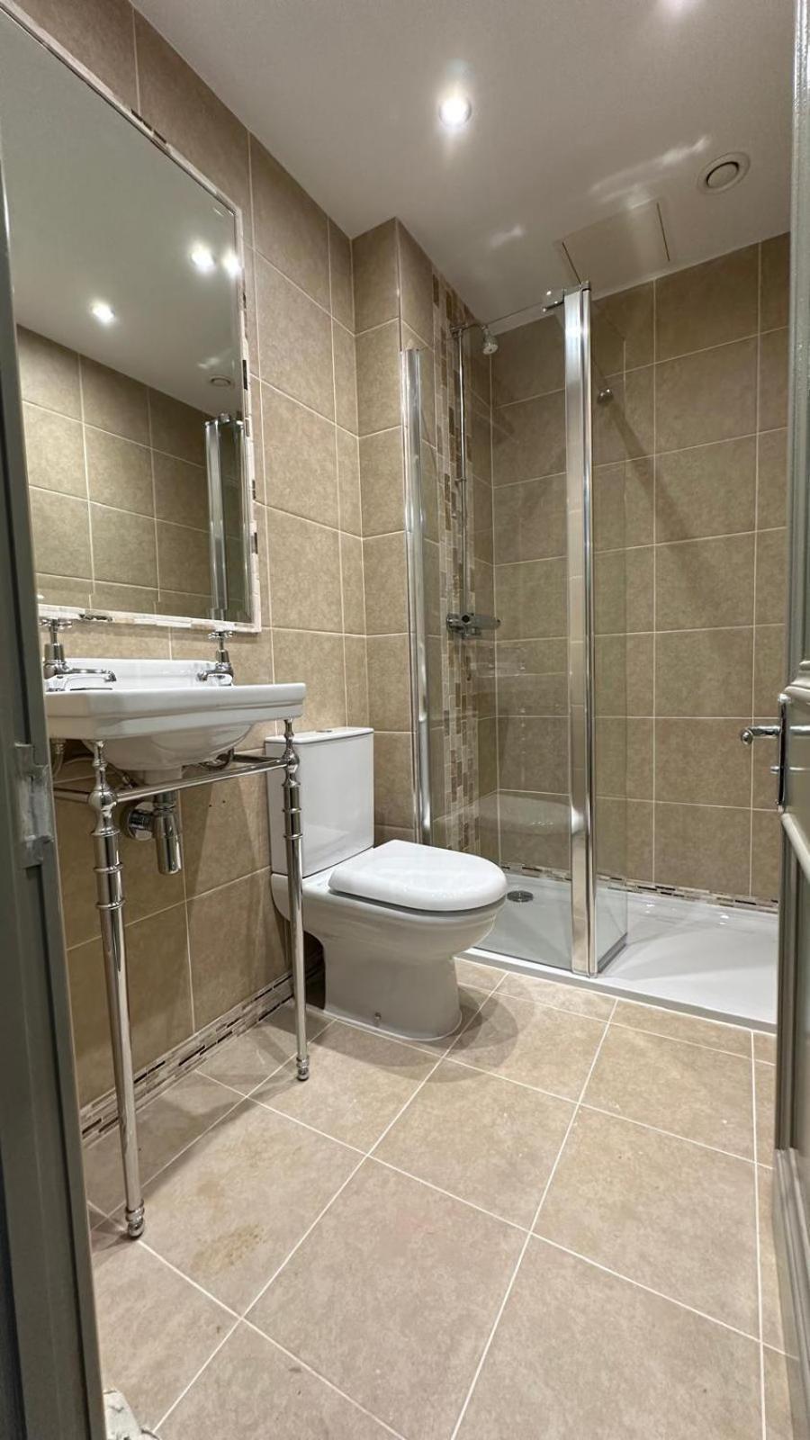 Family Room with Shower