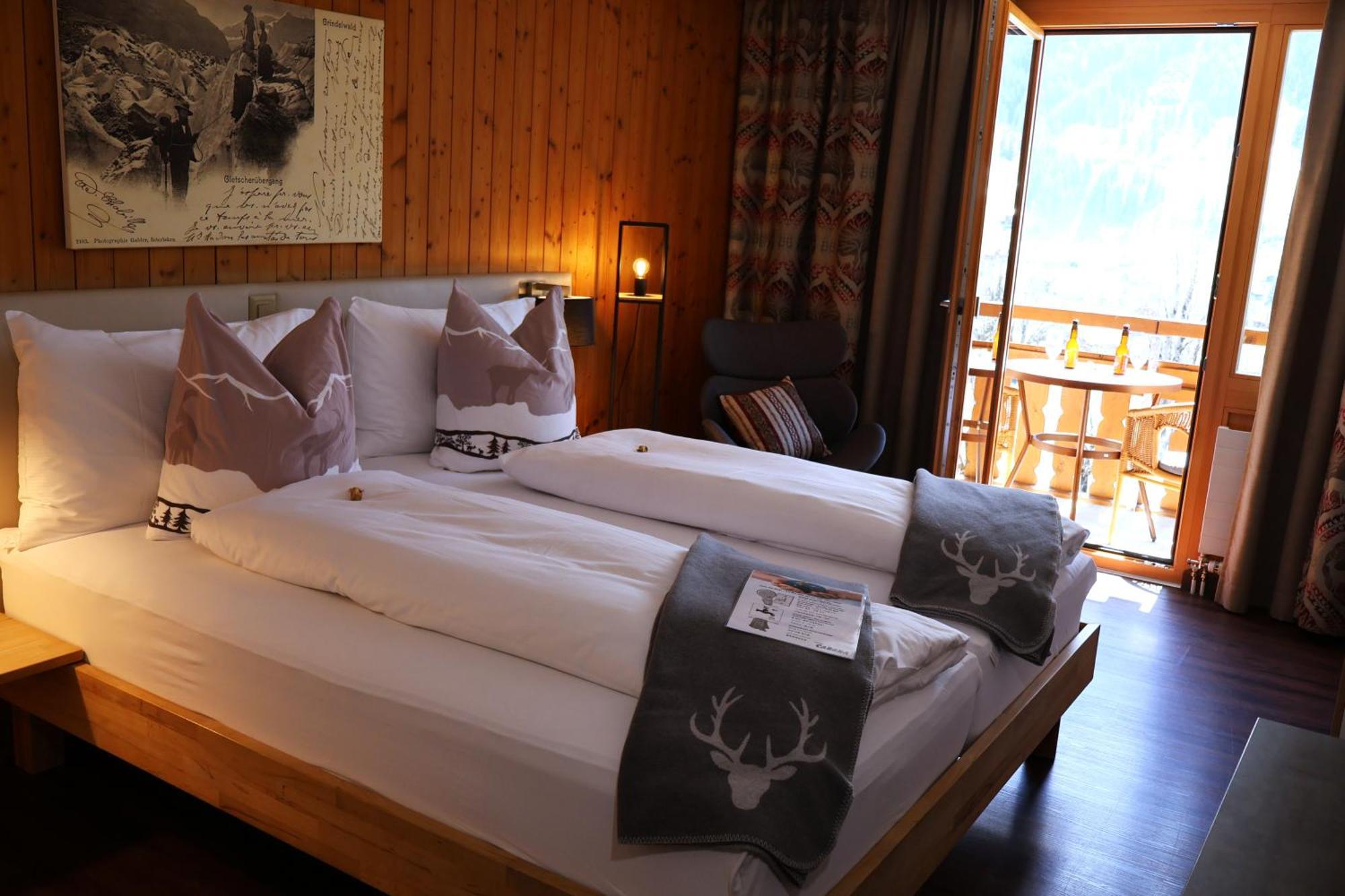 Superior Double Room Eiger view balcony