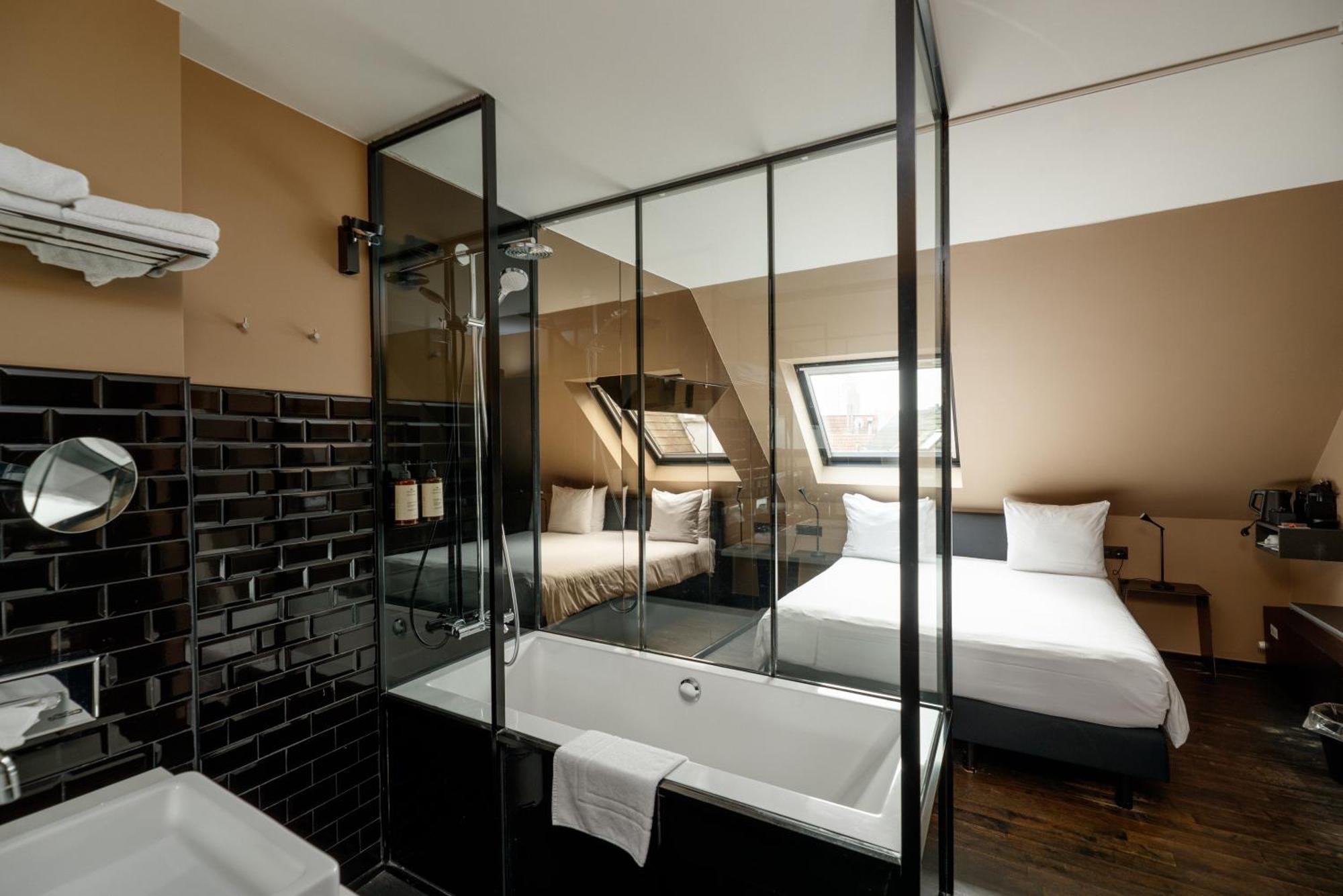 Comfort Room Bath & Cathedral Tower View