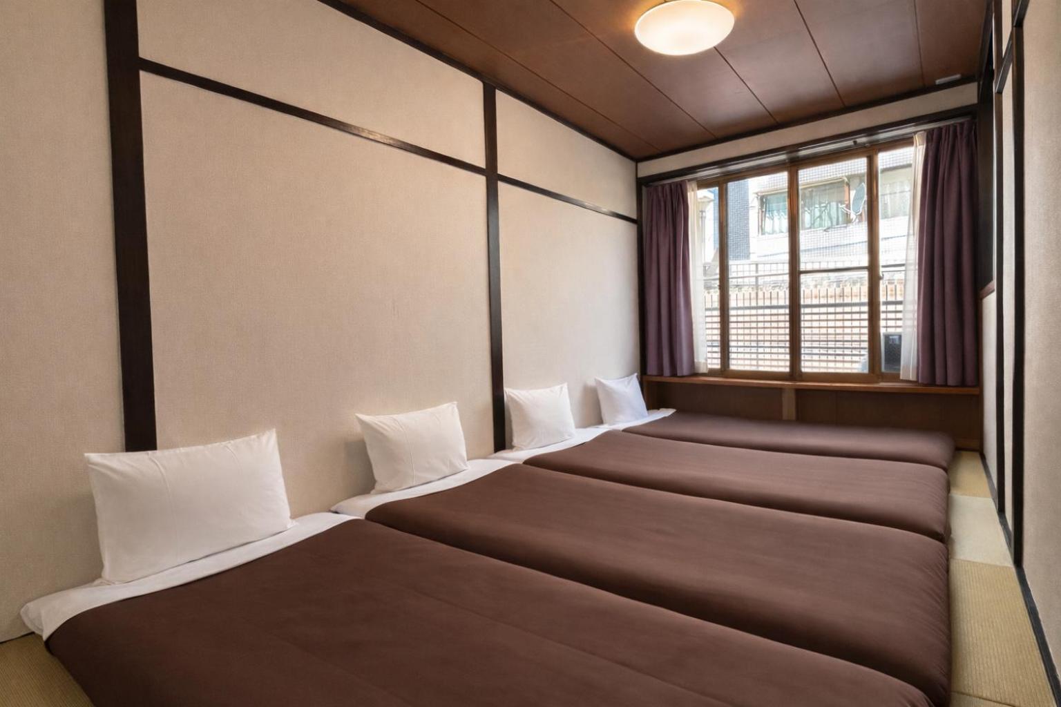 Apartamento japonés con cocina (4 futones)