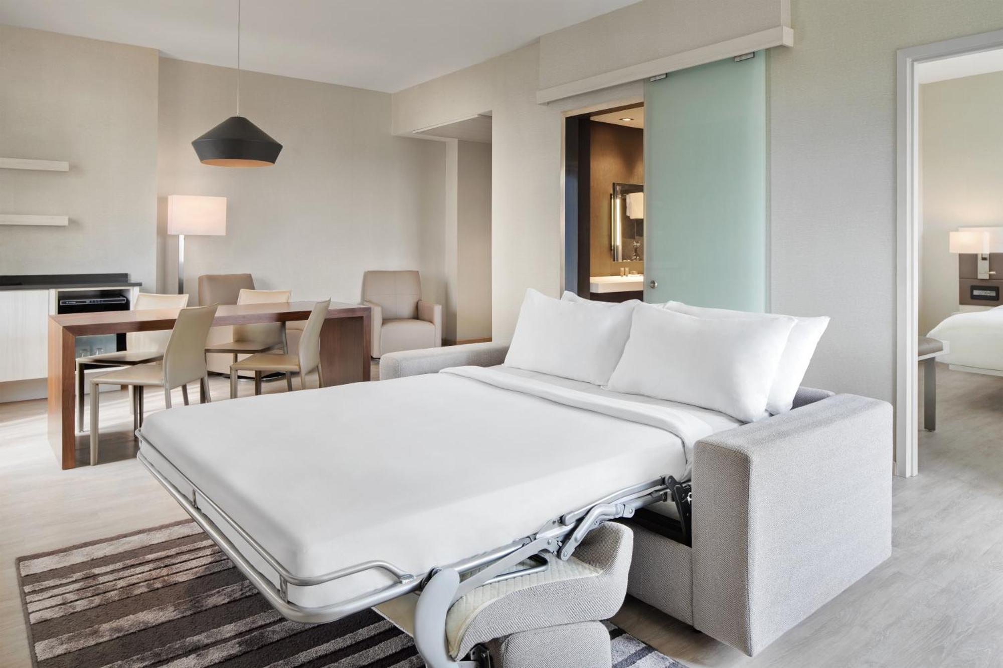 One-Bedroom King Suite Campus View Sofa Bed