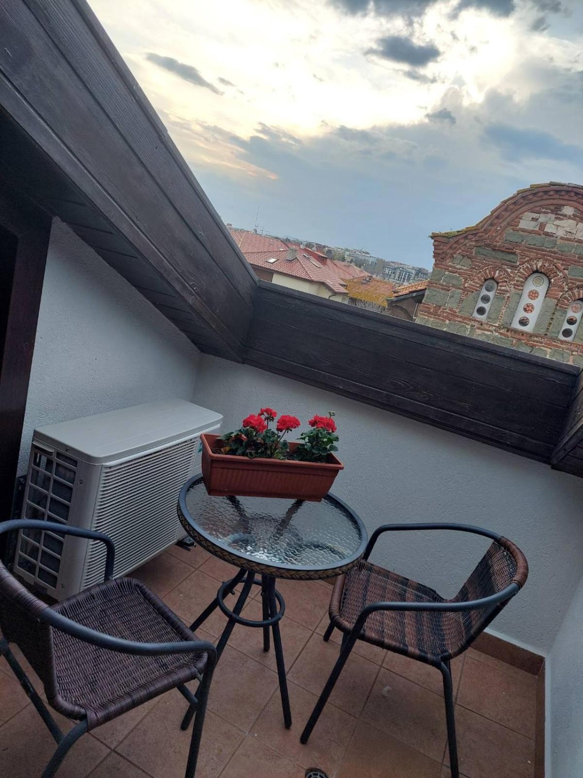 Apartment mit 1 Schlafzimmer mit Stadtblick