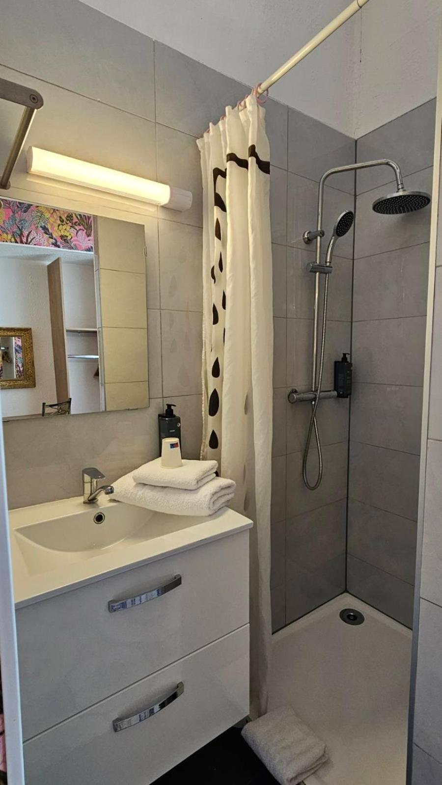 Standard Single Room toilets outside the bedroom