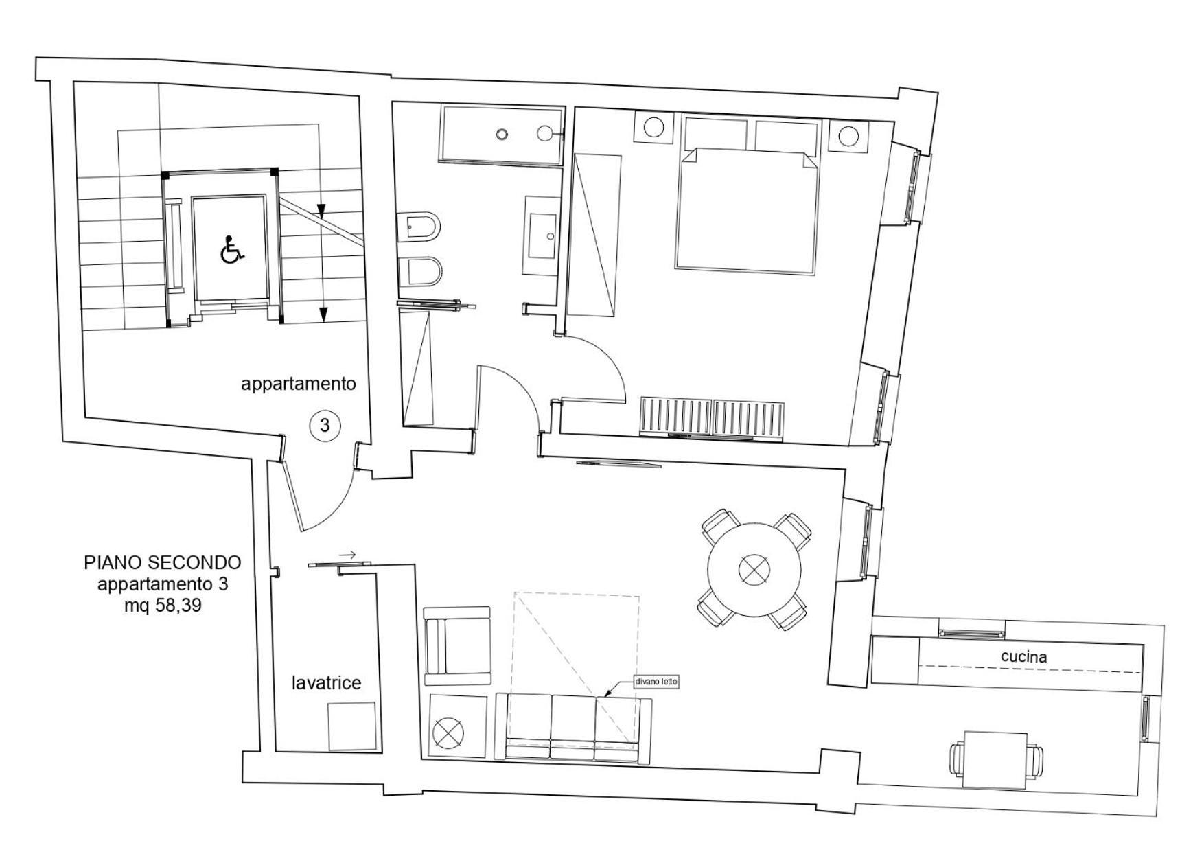 One-Bedroom Deluxe Apartment- Separate Building