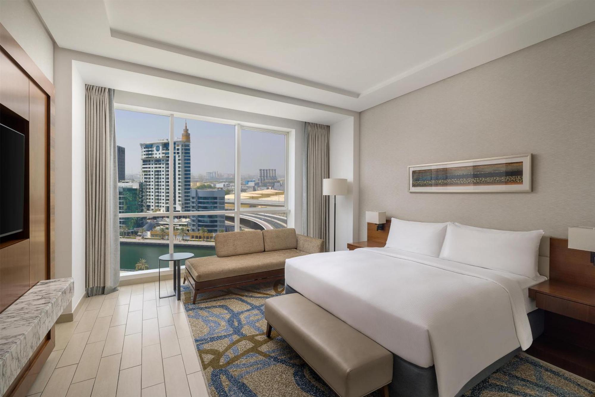 Suite mit einem Schlafzimmer – Blick auf die Stadt