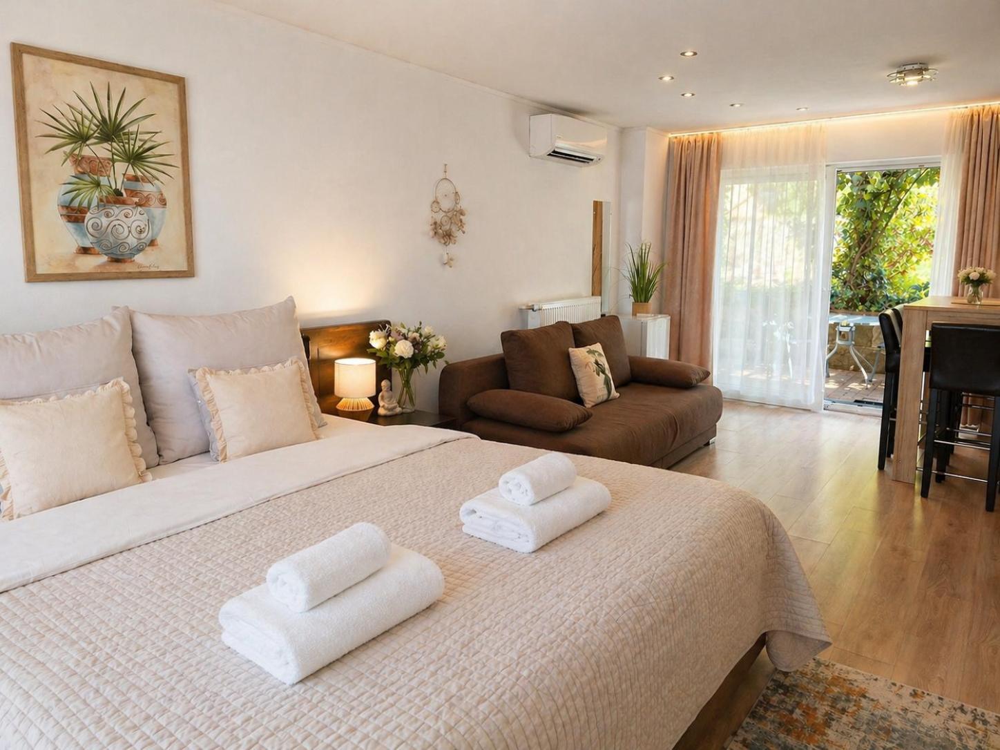 Apartman terasszal