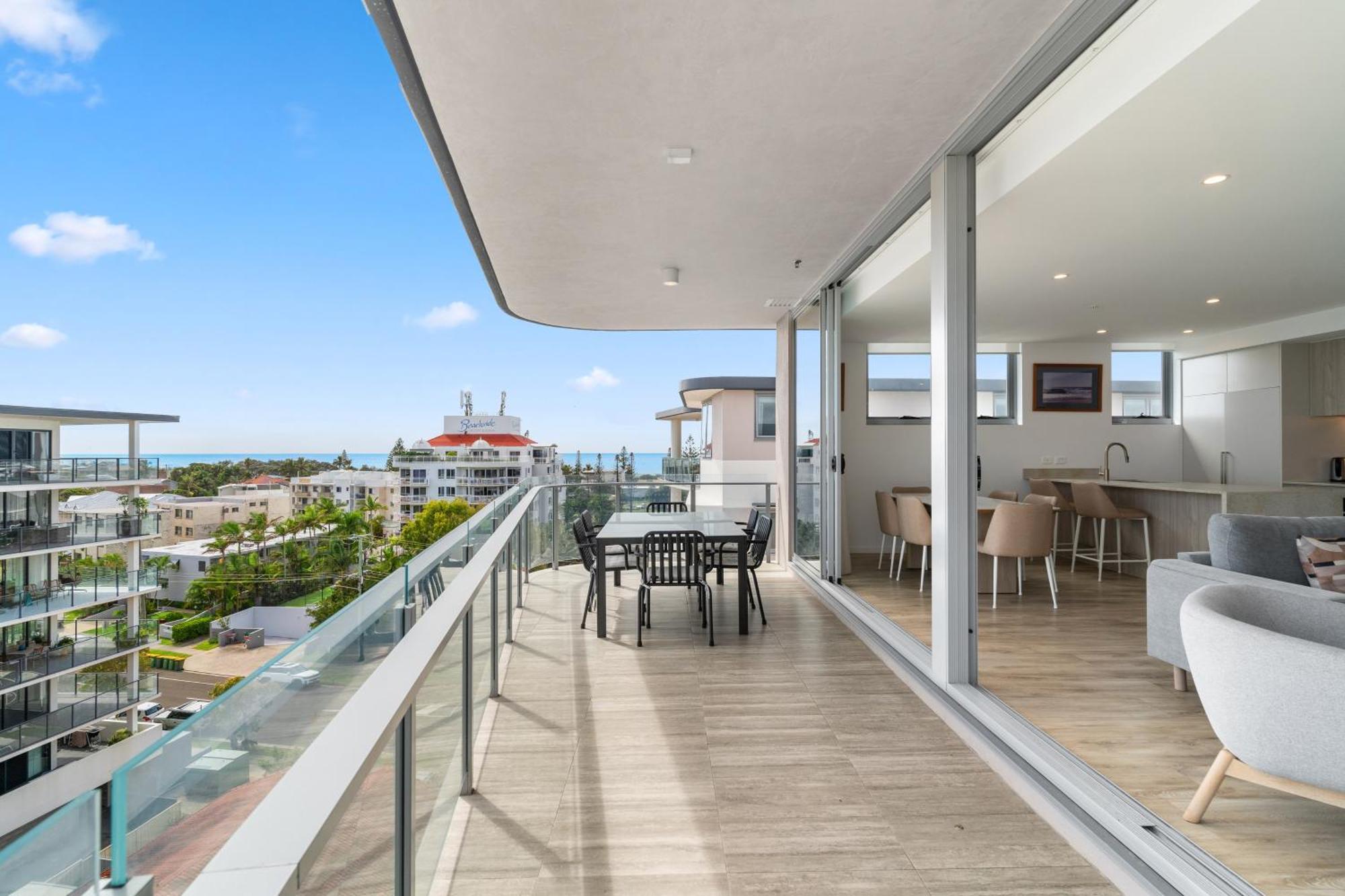 Three-Bedroom Apartment with Ocean View