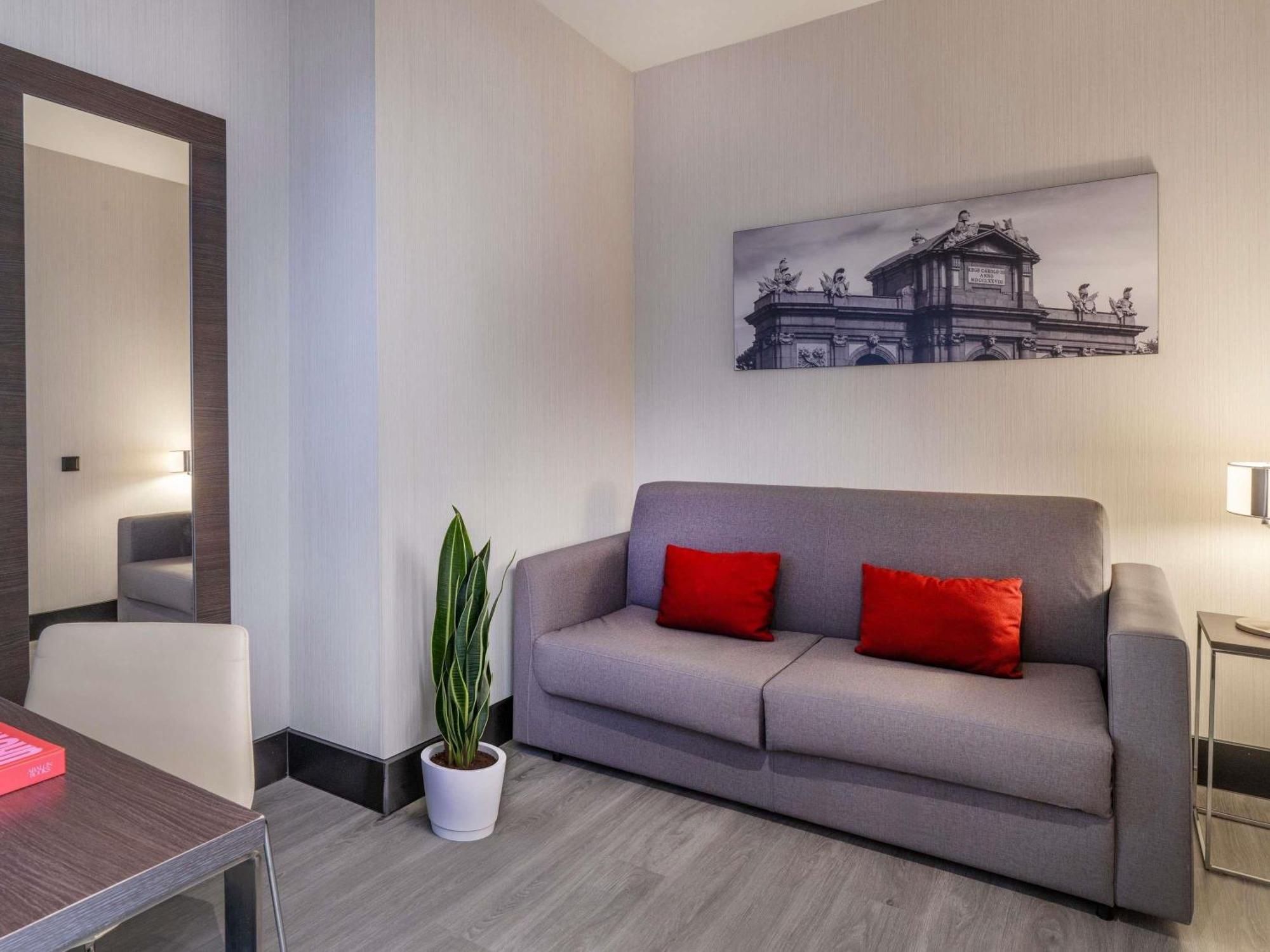 Chambre Lit Queen-Size Exécutive avec Coin Salon