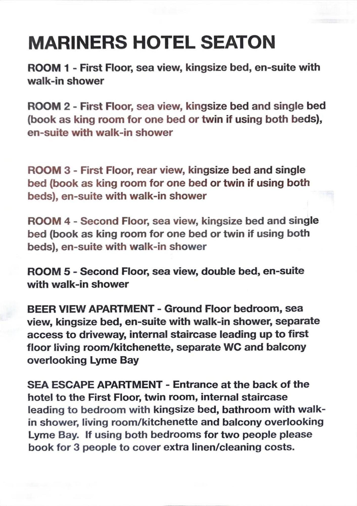 Premier King or Twin Room Sea View