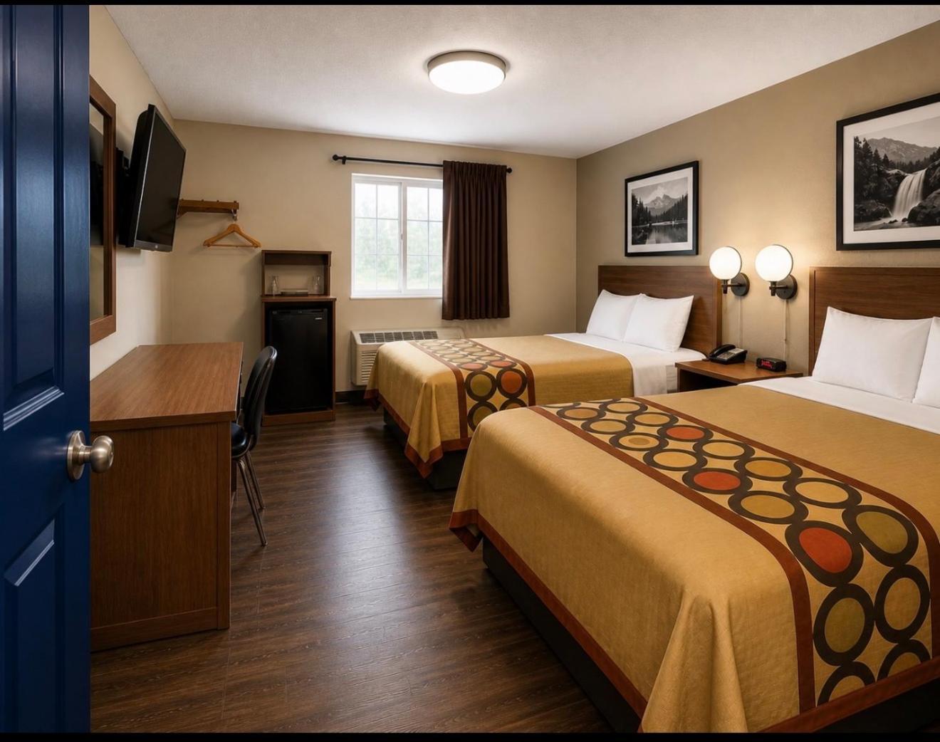 2 Queen Beds Non-Smoking