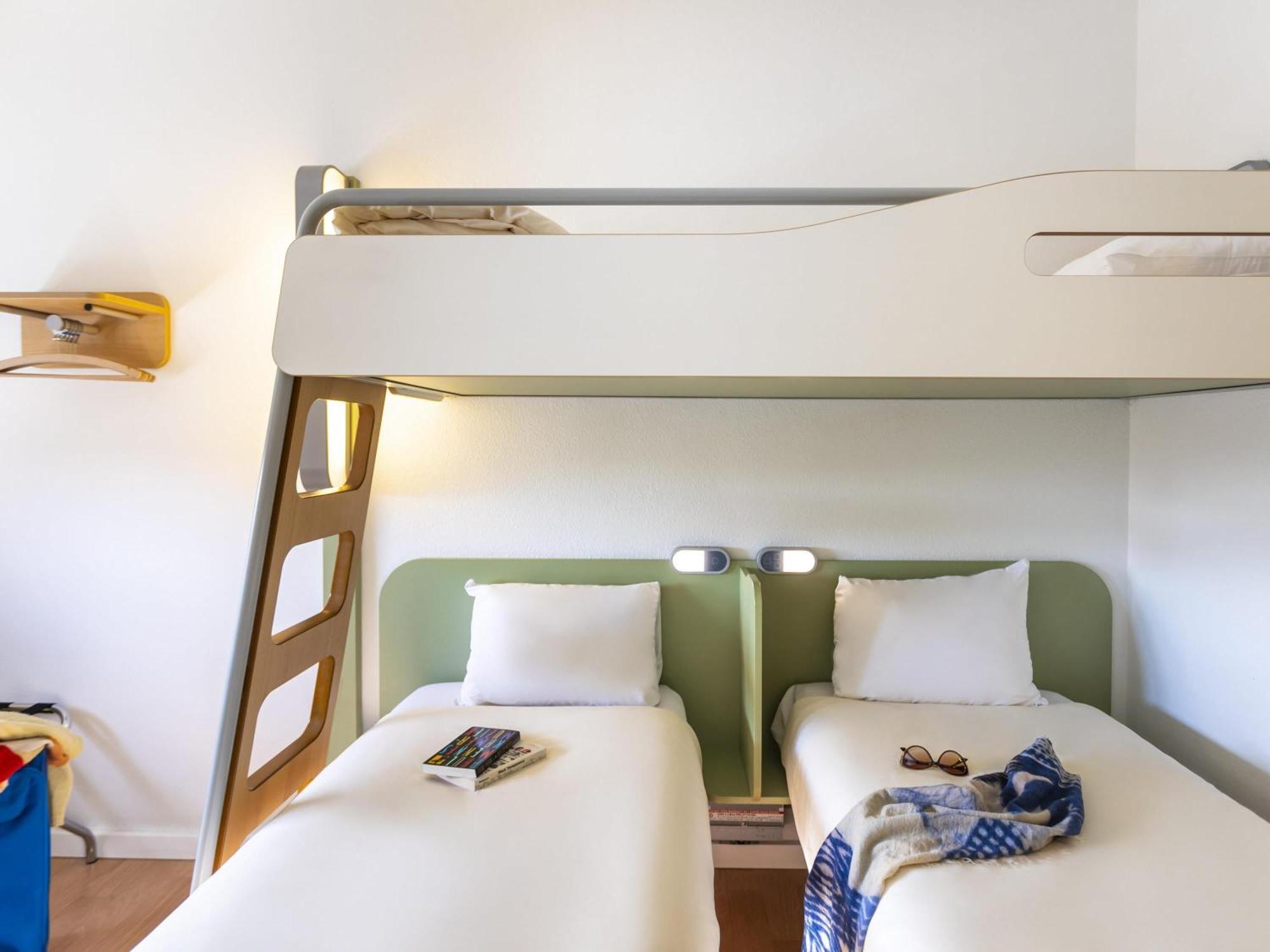 Standard Double Room Two Single Beds One Bunk Bed