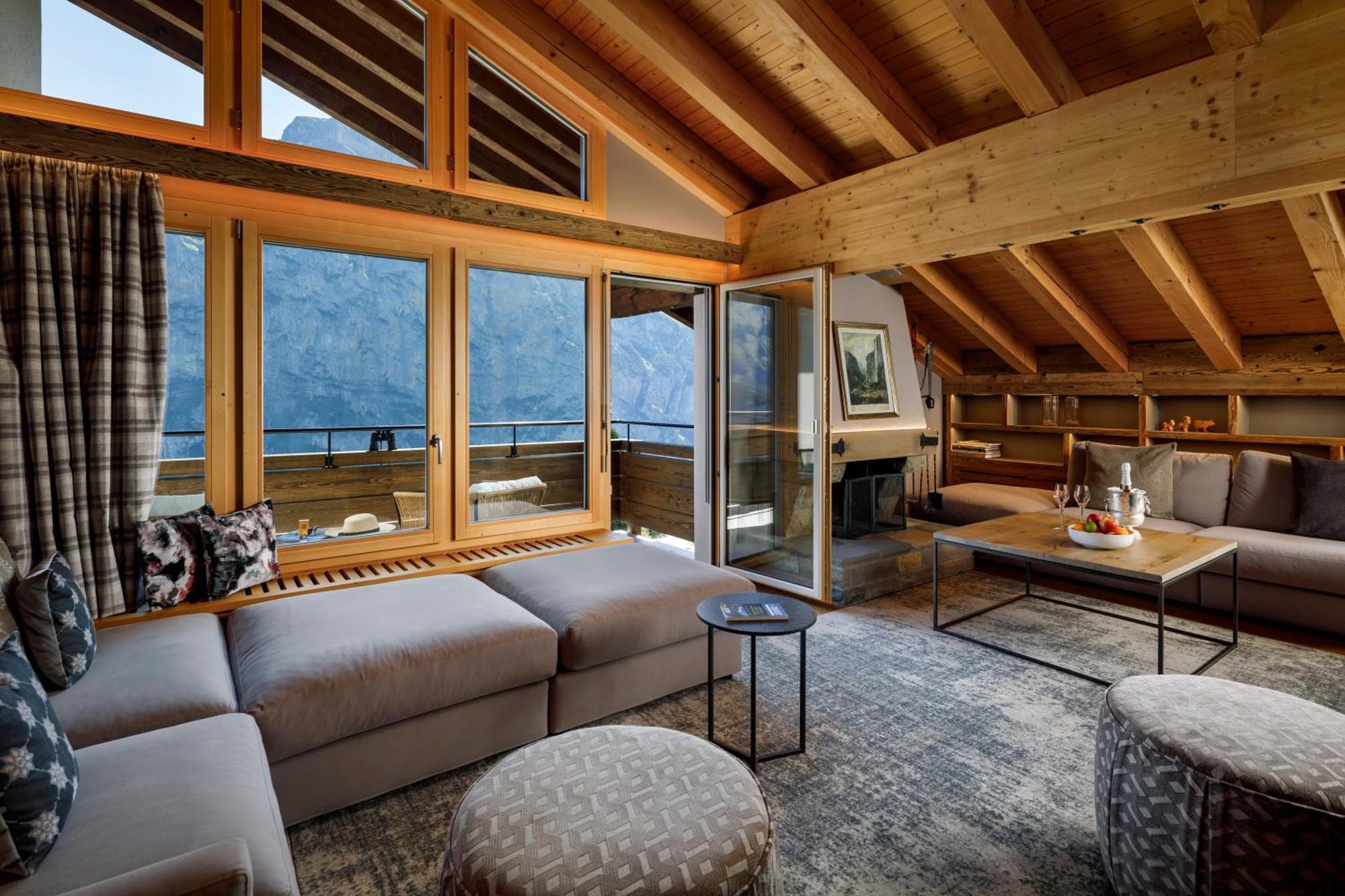 Unique Suite 3 Bedrooms Eiger mountain view