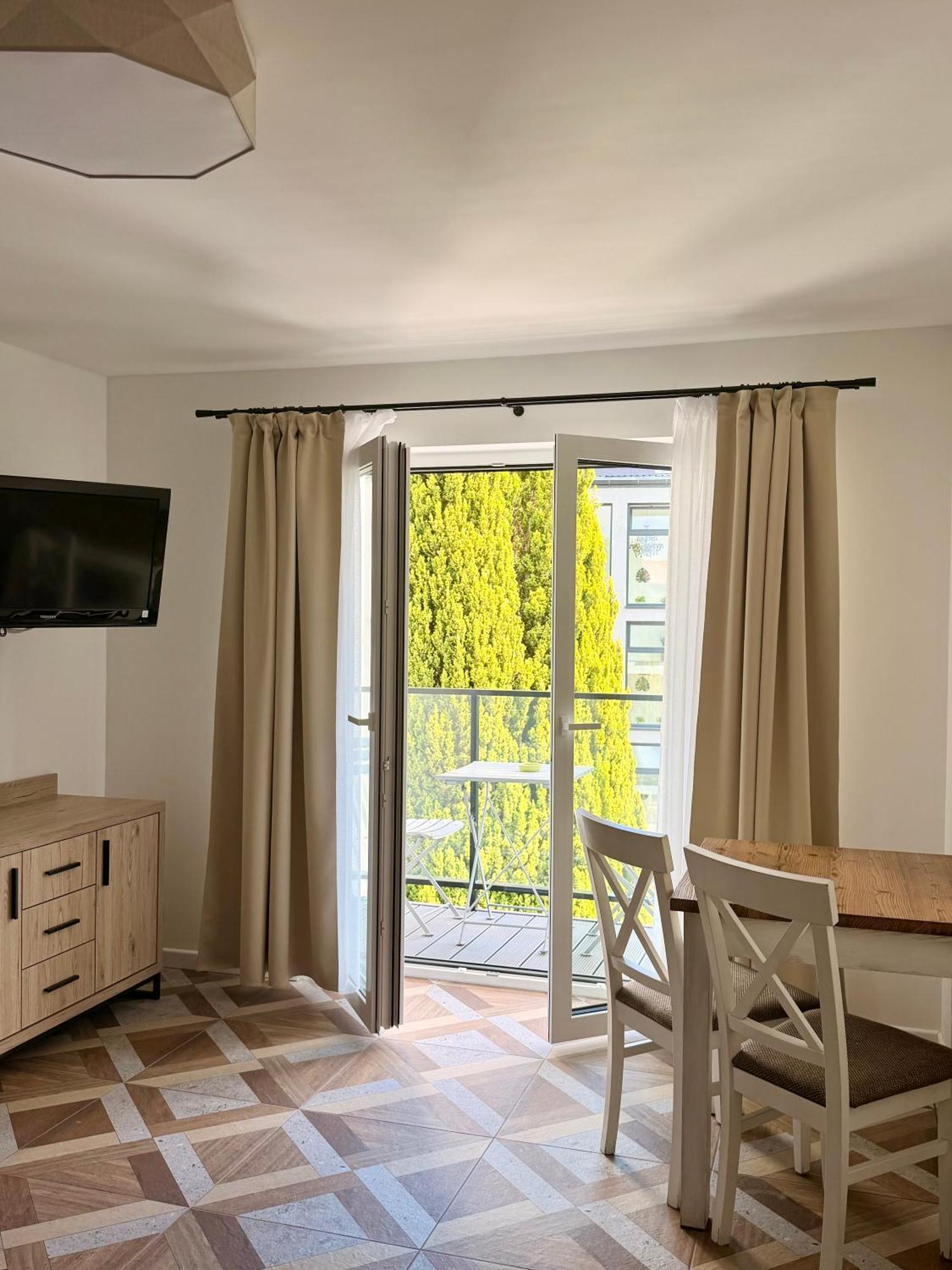 Studio with Balcony