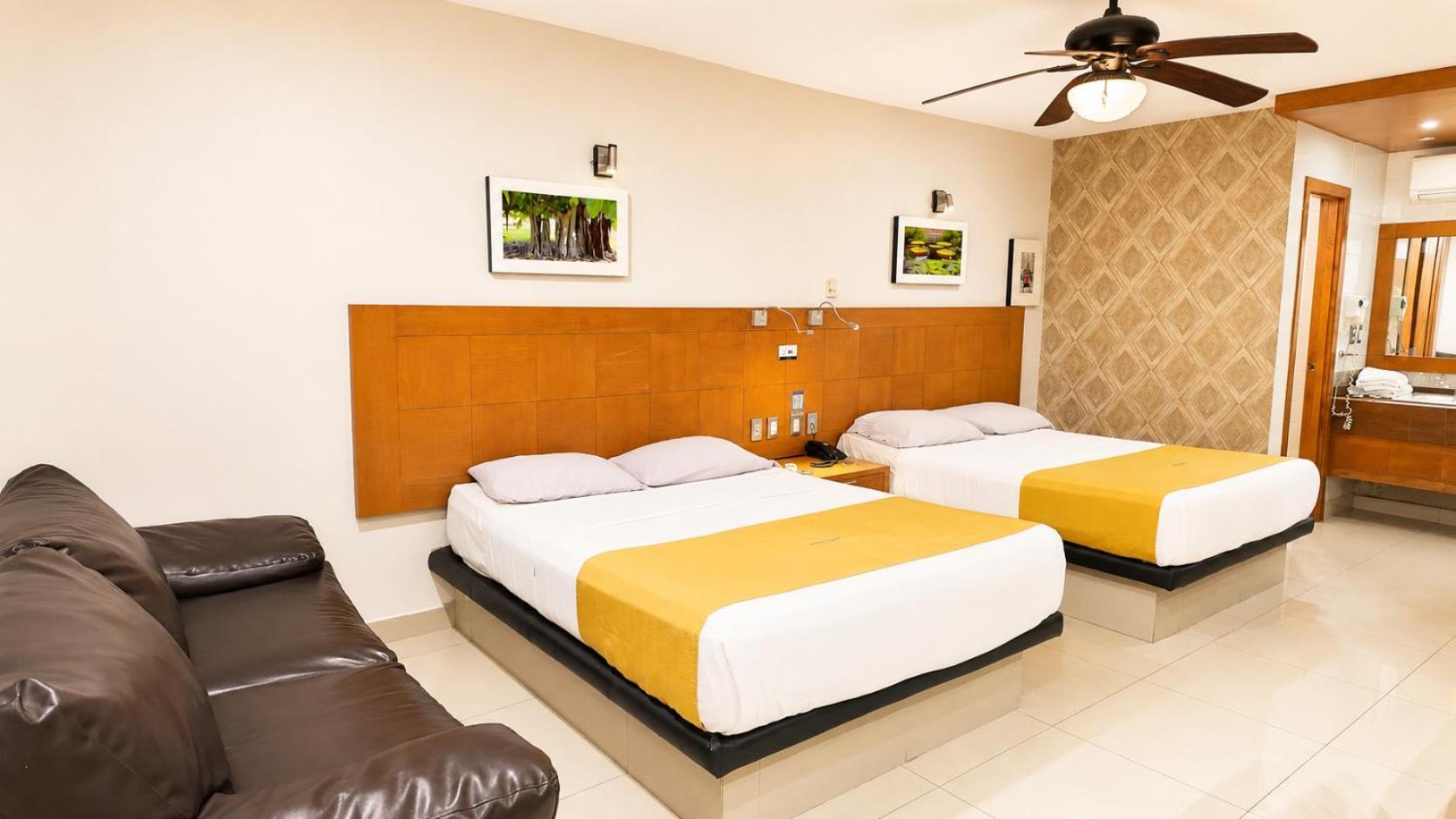 Habitación Deluxe con 2 camas grandes