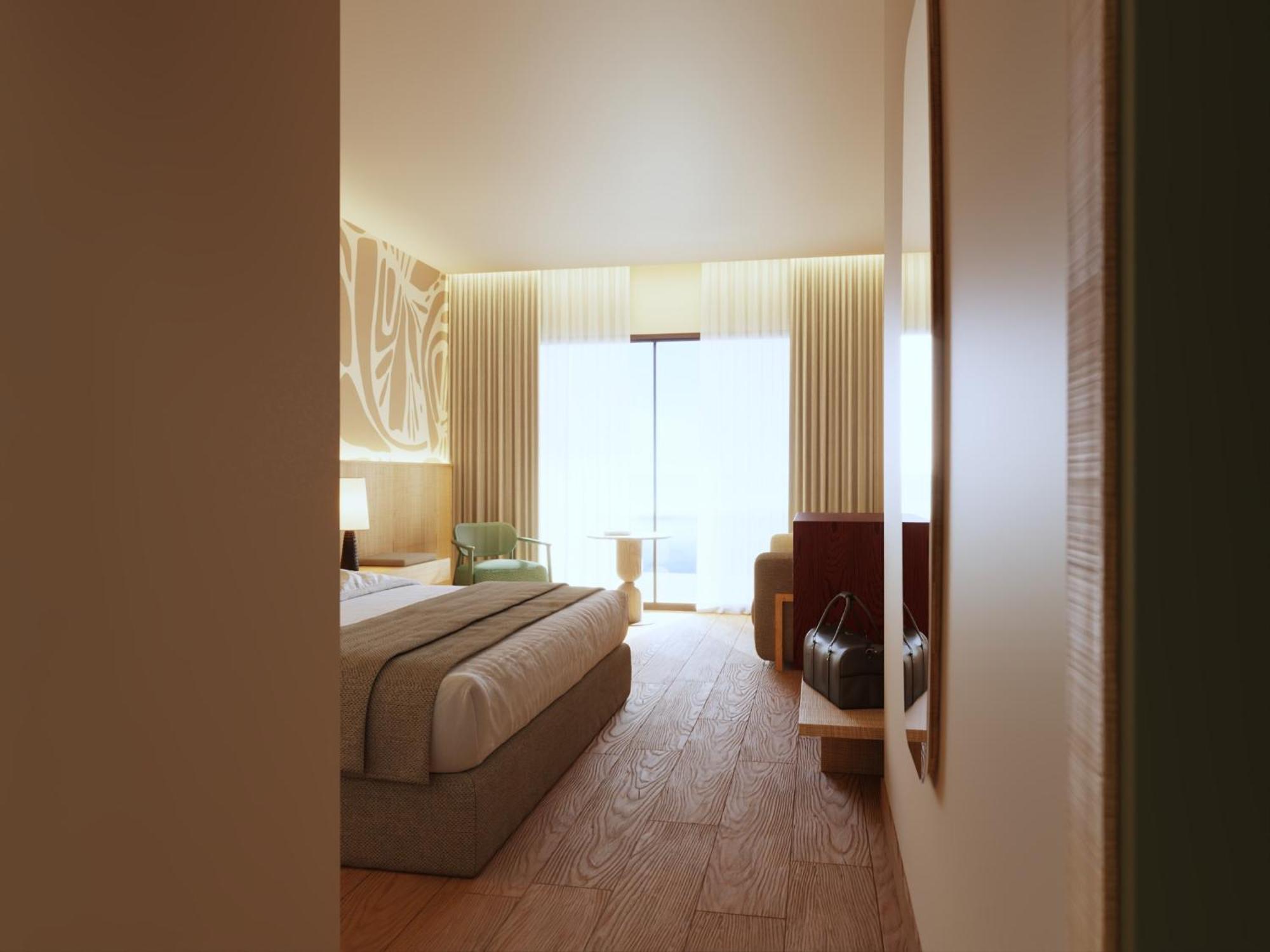2 Double Beds Partial Sea View Deluxe Junior Suite Double Room