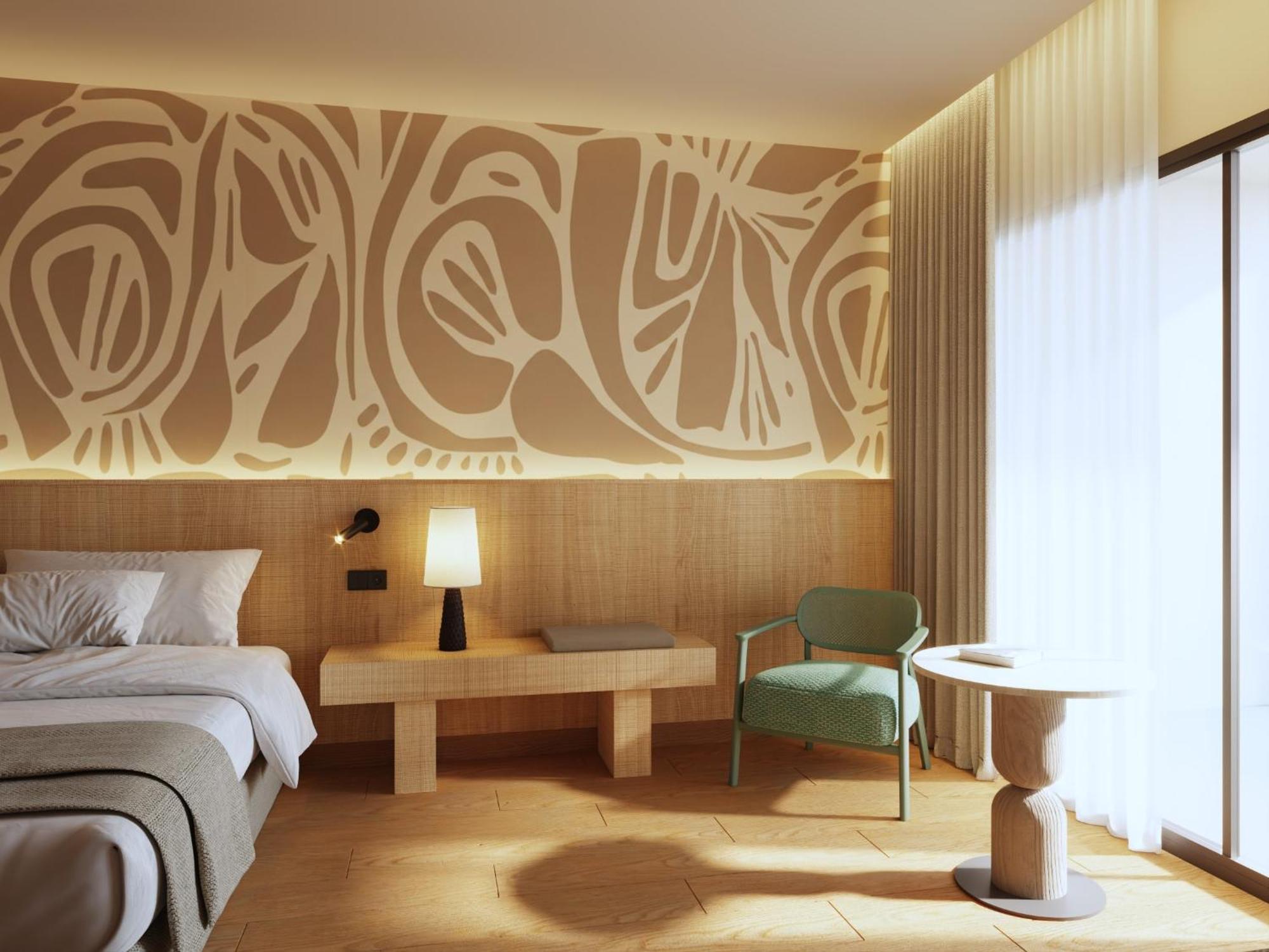 2 Double Beds Partial Sea View Deluxe Junior Suite Double Room