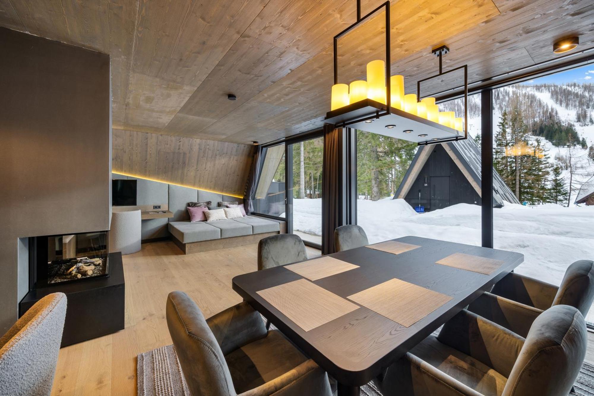 Deluxe Chalet mit Sauna