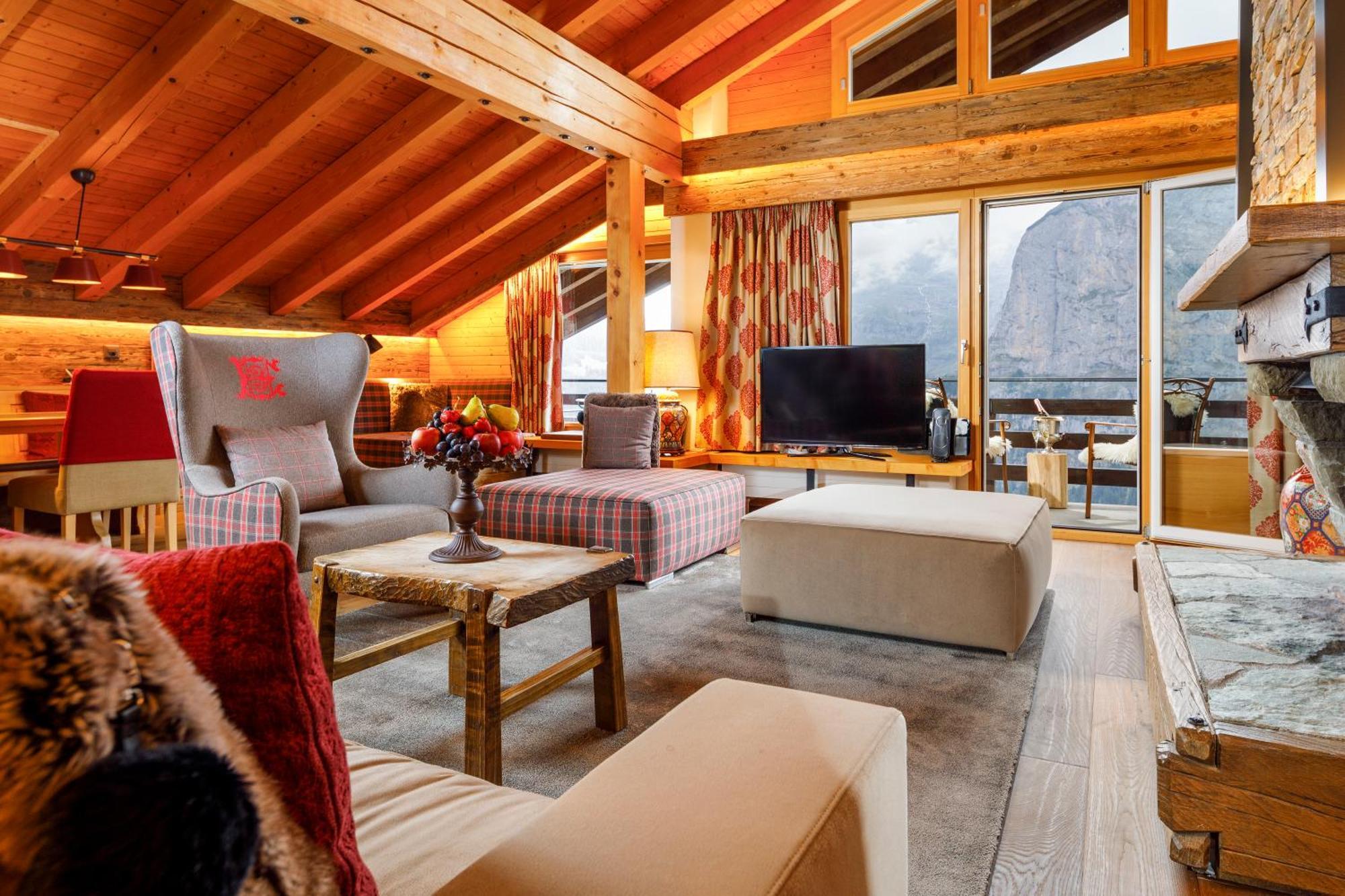 Unique Suite 3 Bedrooms Eiger mountain view