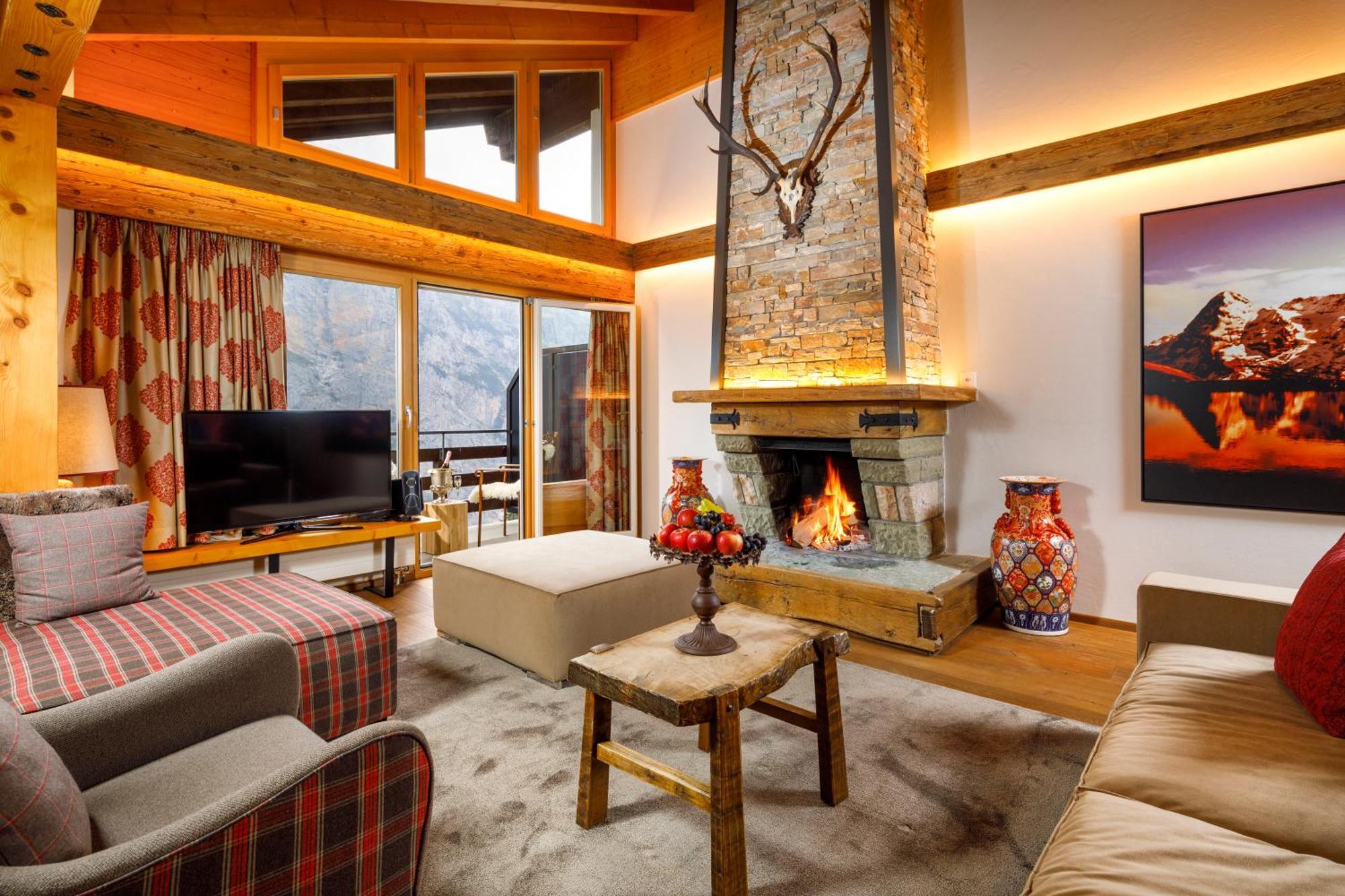 Unique Suite 3 Bedrooms Eiger mountain view