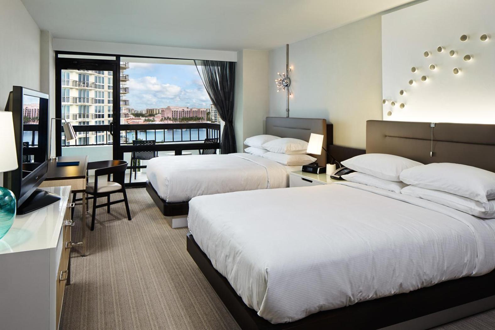 Queen Room Two Queen Beds Balcony Water View